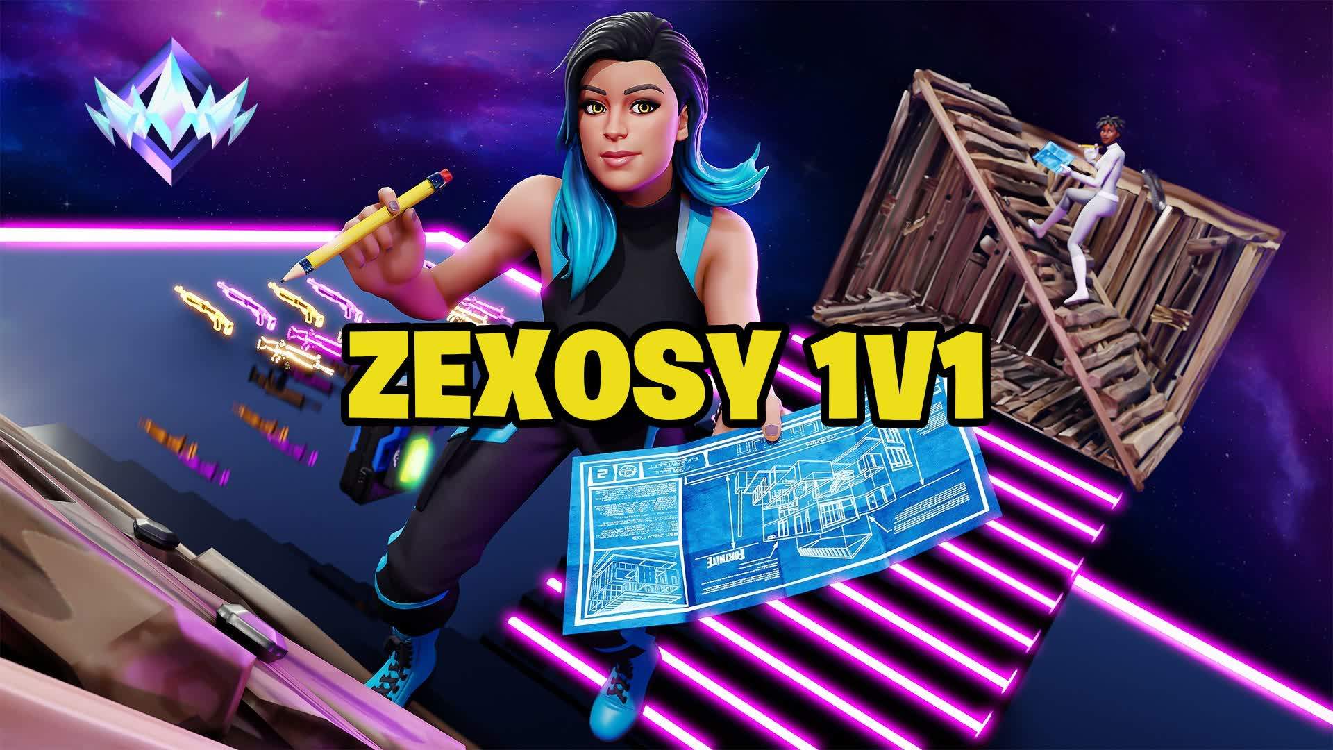 ZEXOSY 1V1 BUILD FIGHTS 👿