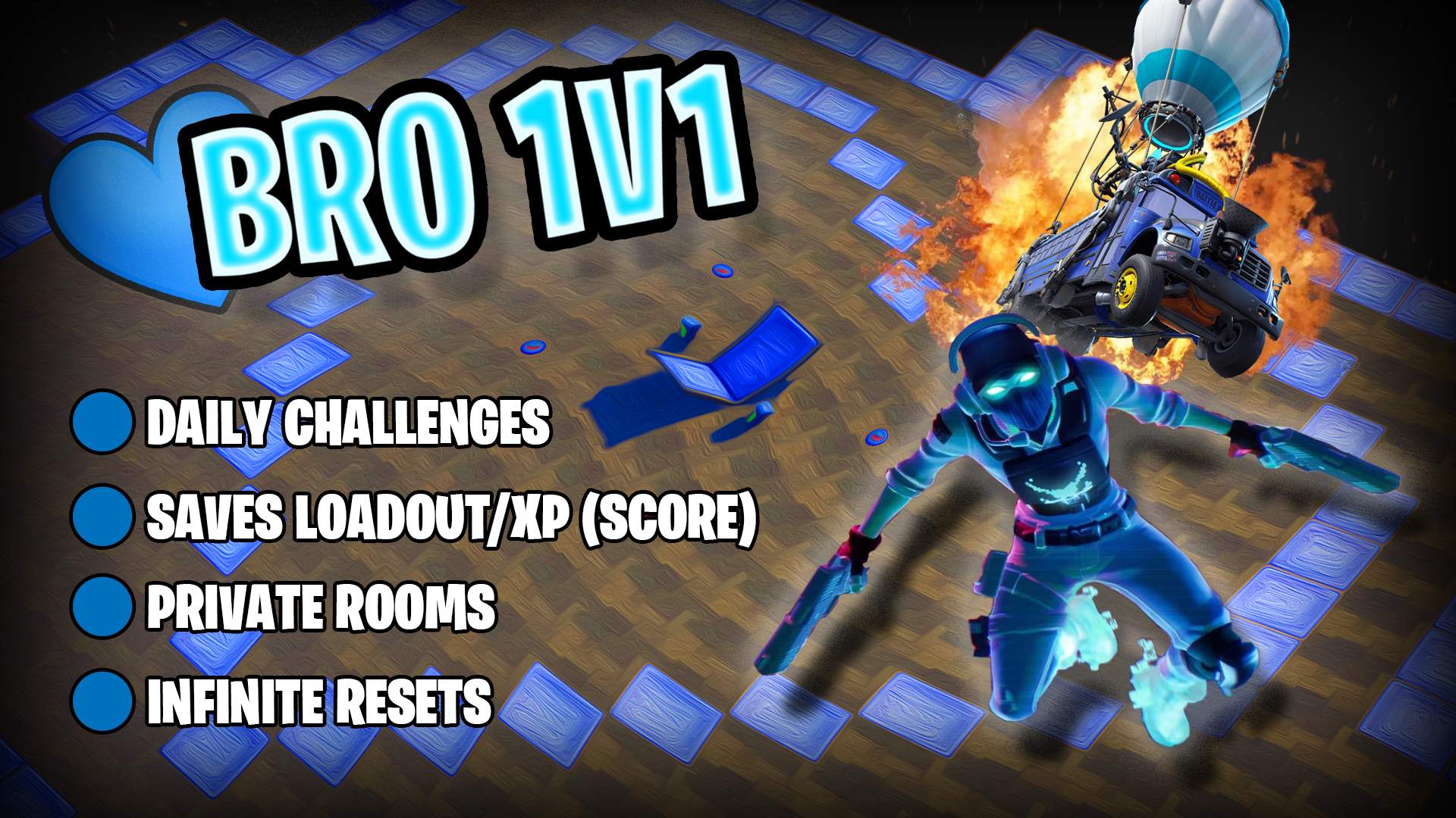💙 BRO 1V1 BUILDFIGHTS 💙 (BLUE)
