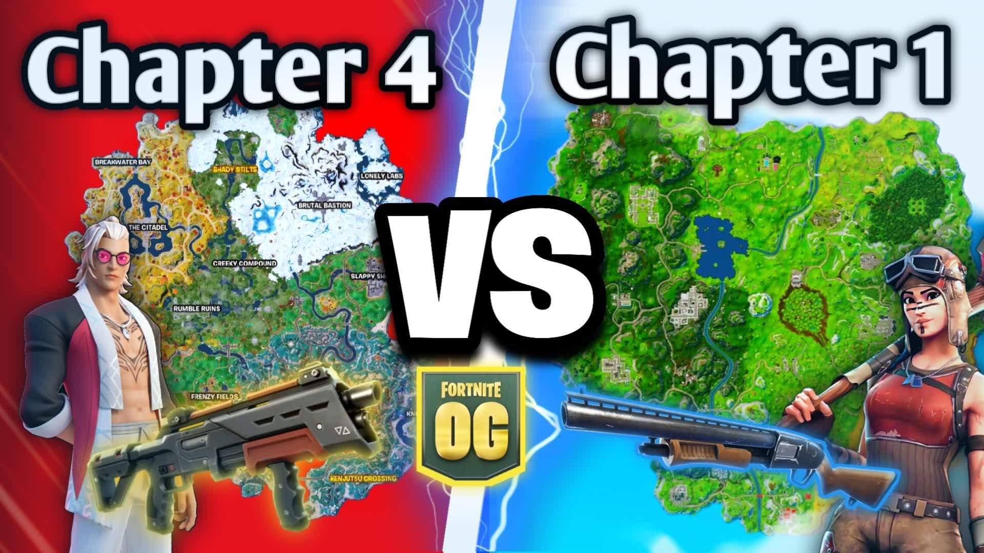 🥶Chapter 1 VS Chapter 4💯