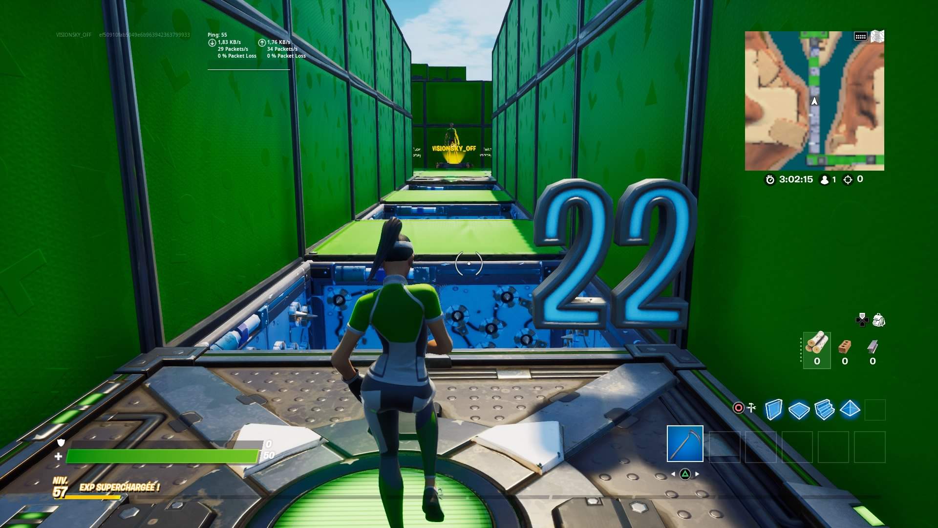 22 LEVEL JUST EASY DEATHRUN