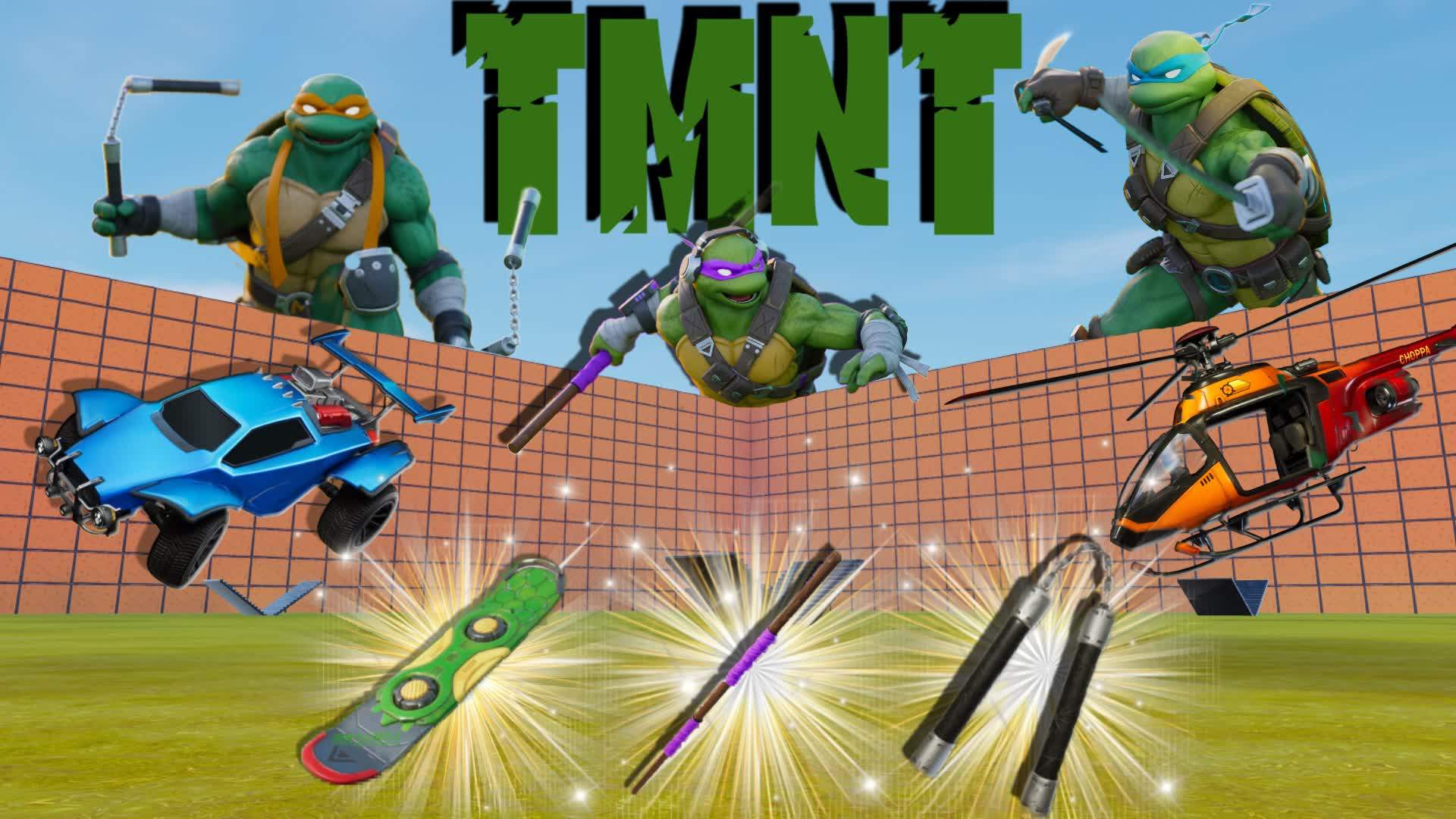 🐢TMNT🐢 1V1 All Weapons