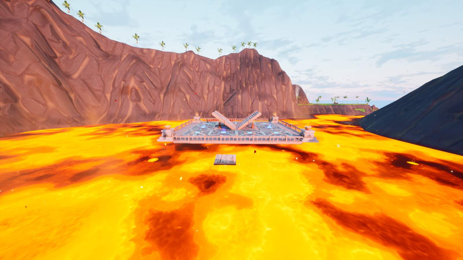 1V1 MAP VOLCANO