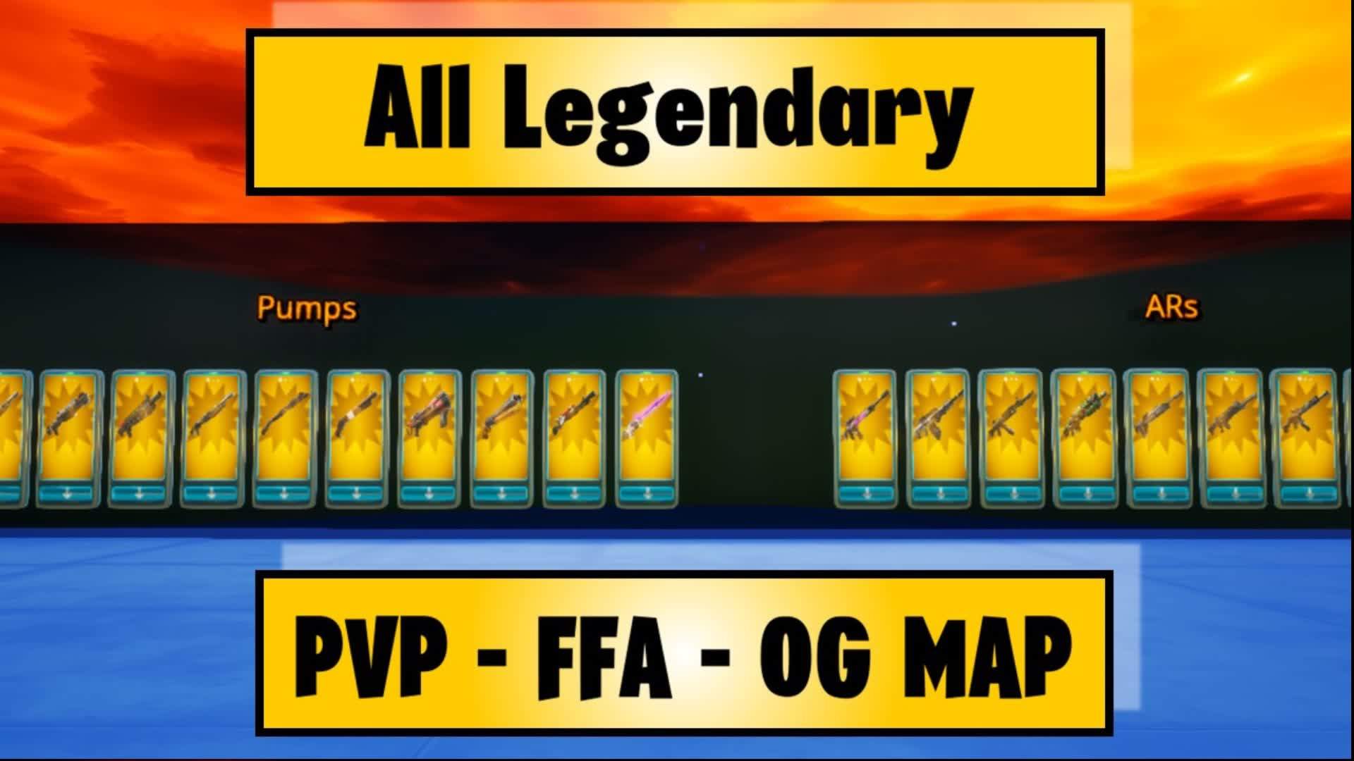 ALL LEGENDARY - PVP - FFA - OG Map
