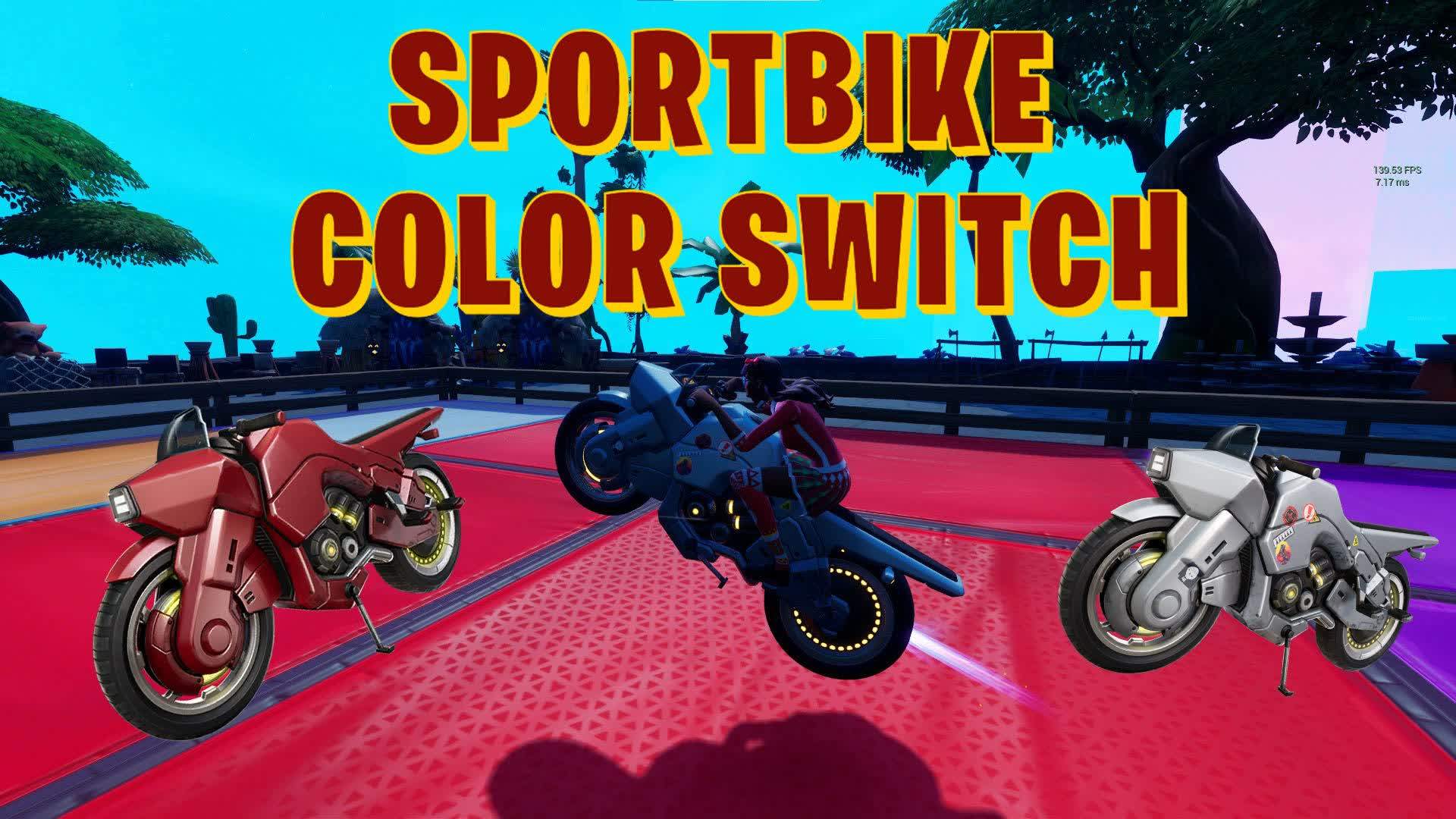 🌈🏍️SPORTBIKE COLOR SWITCH+MINI-GAMES