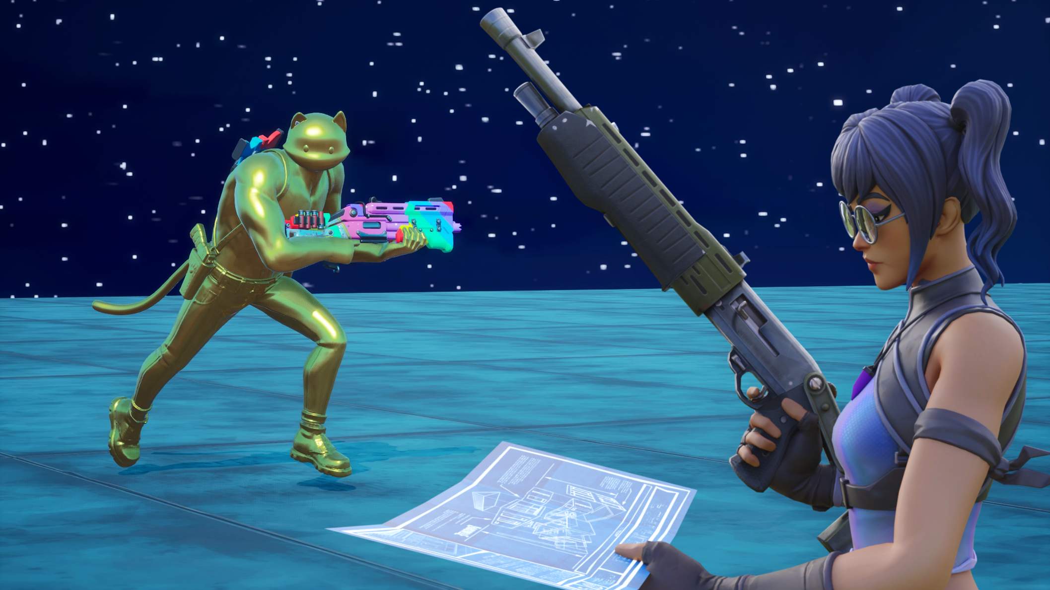 Sweaty Space Battlefield