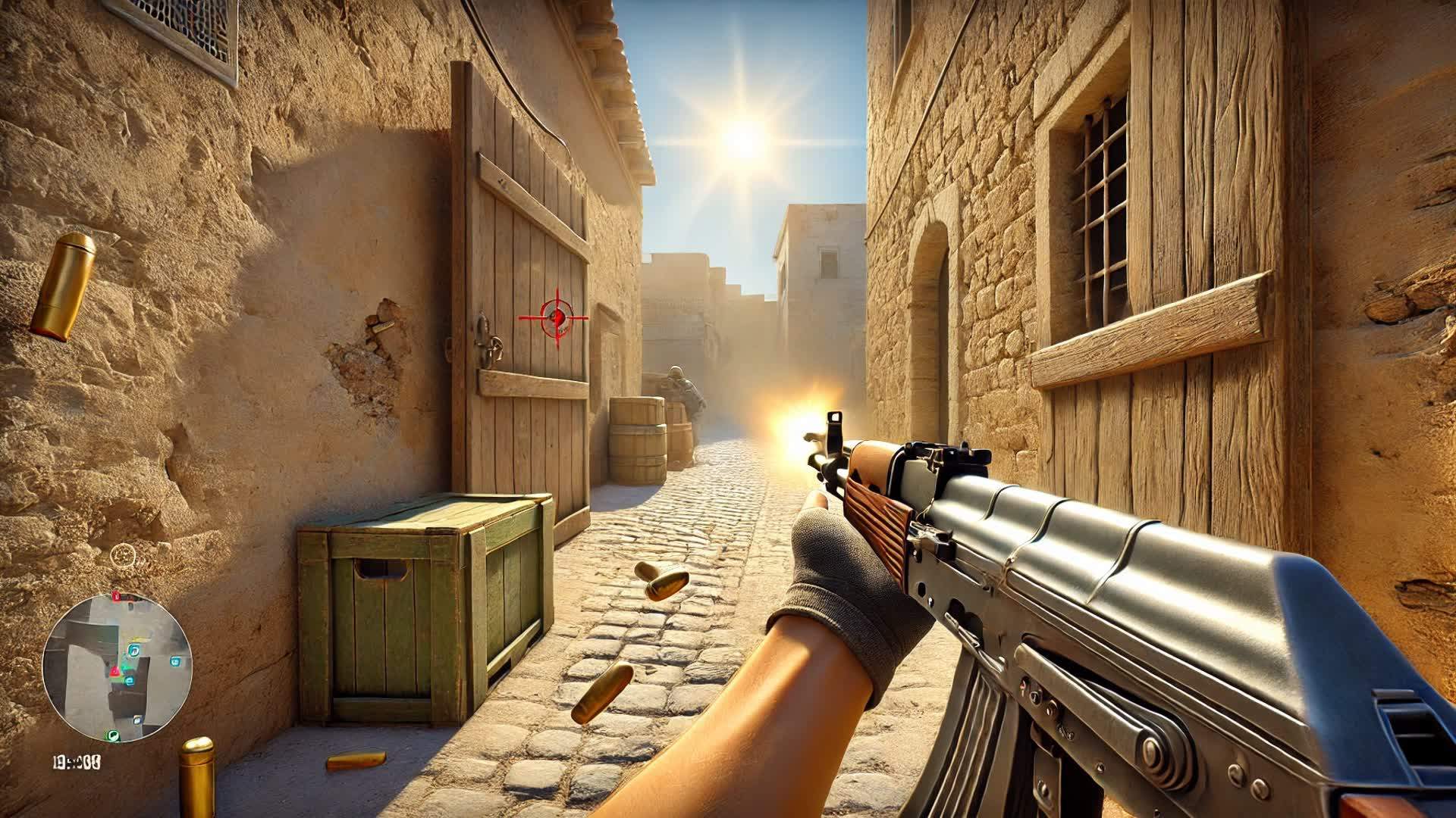 FFA Dust 2 [GG] First Person