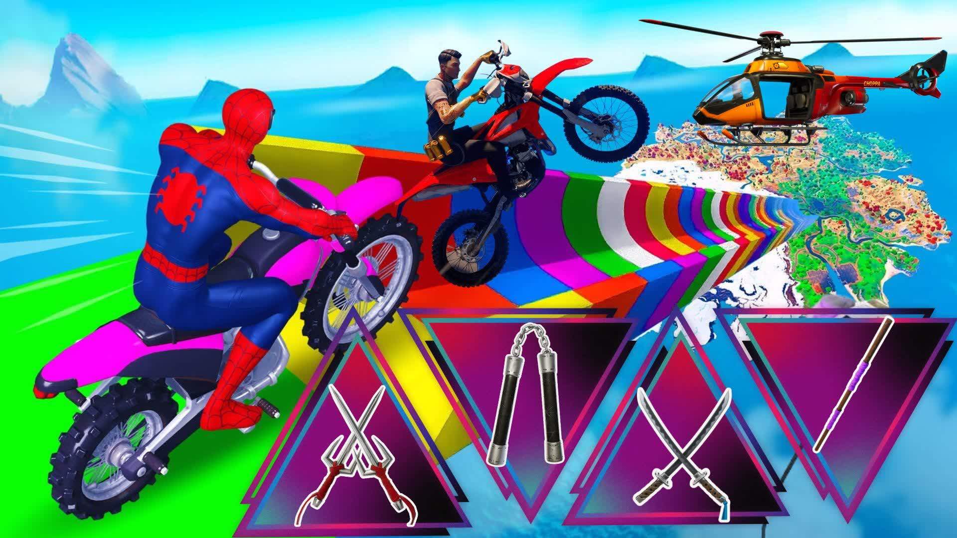 🌇 MEGA RAMP TMNT NEW CITY CAR GAME 2.0