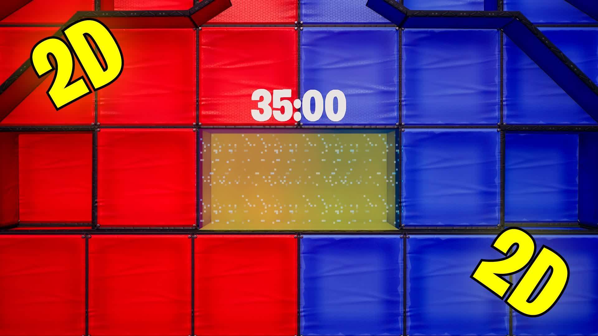 2D SUPER RED VS BLUE