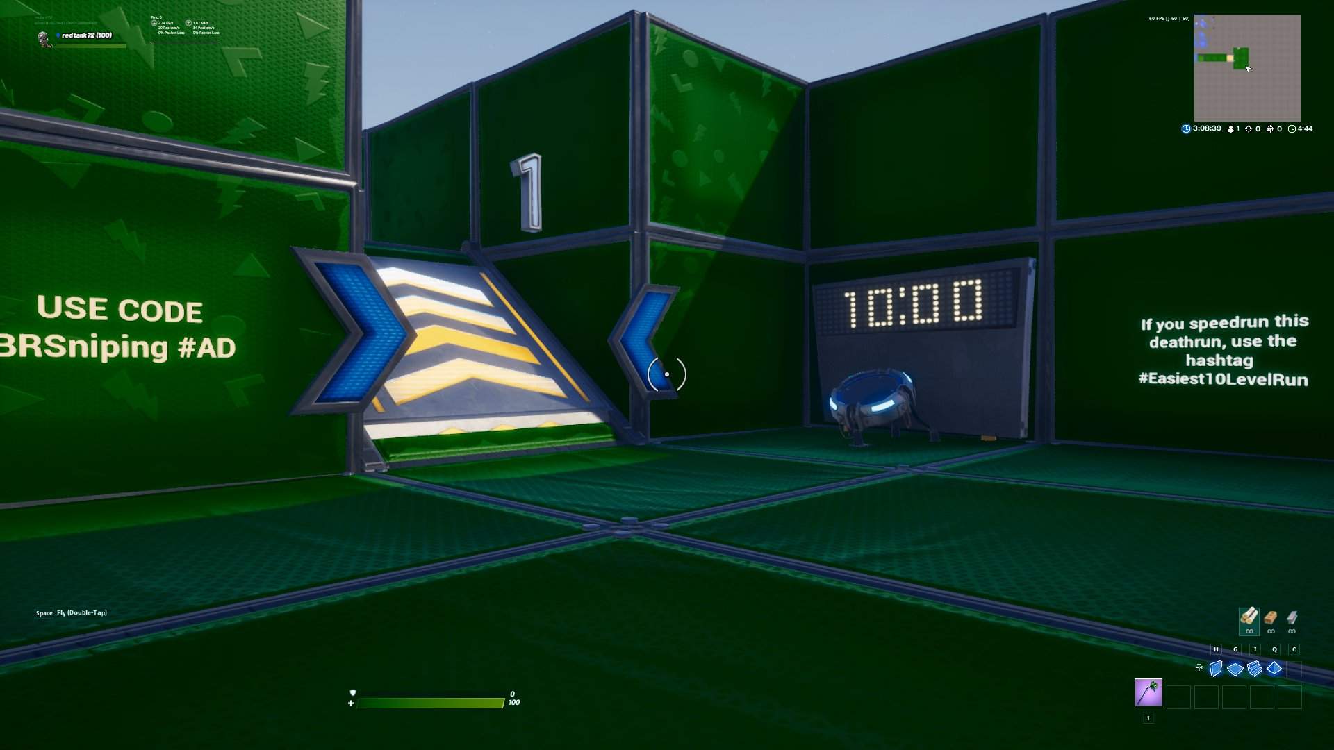 EASIEST 10 LEVEL DEATHRUN EVER!