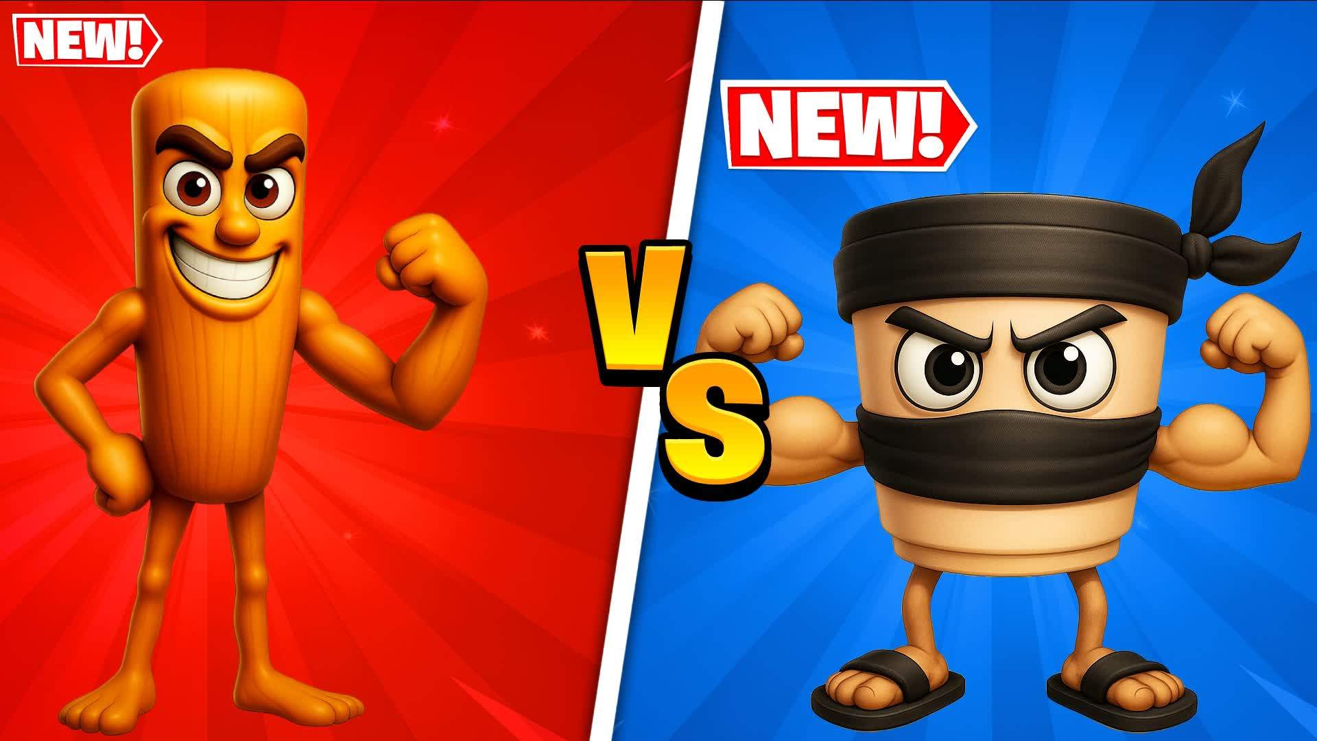 TUNG SAHUR VS CAPPUCCINO ASSASSINO 🔴🔵