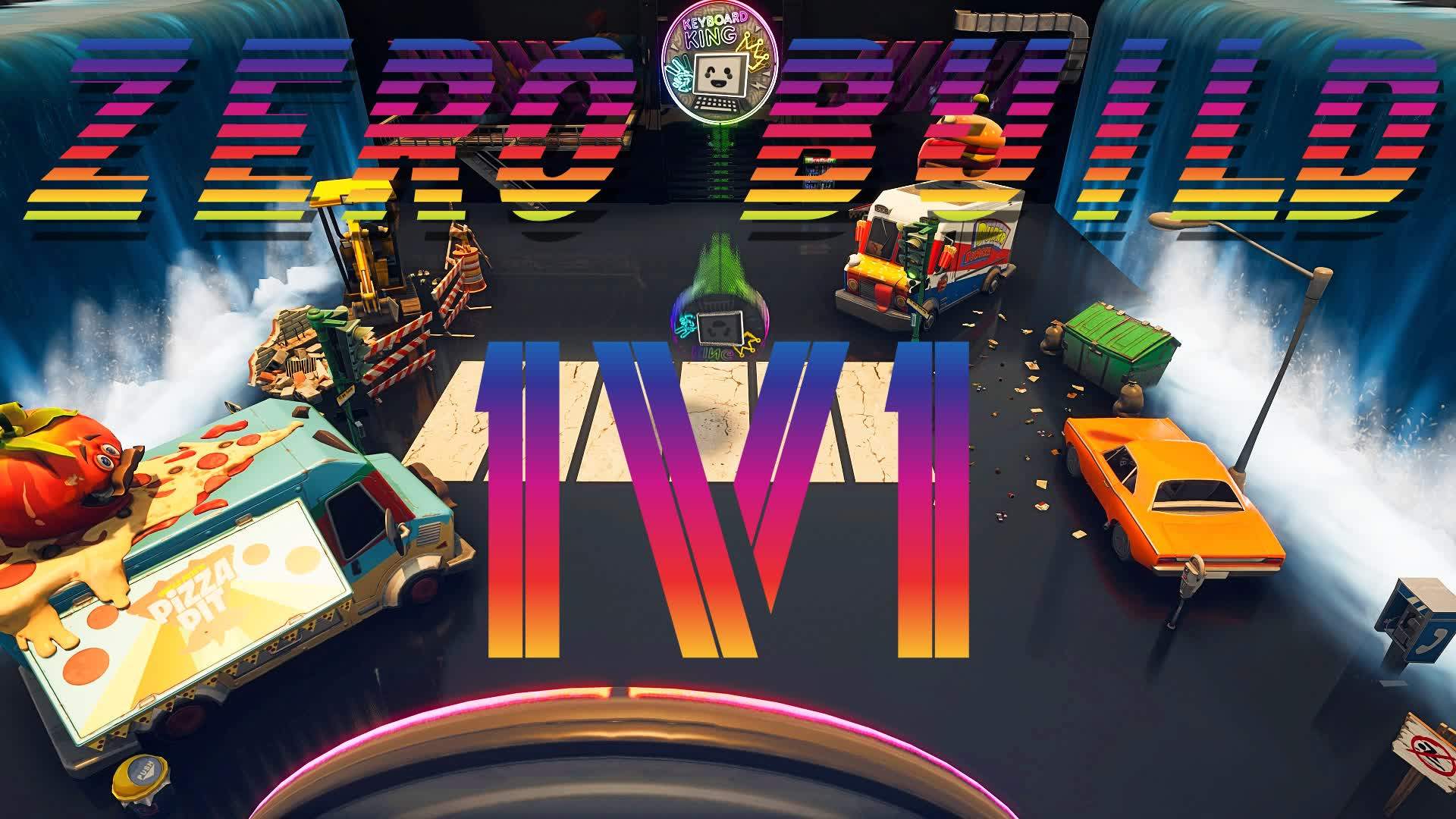 🔫1V1 ZERO BUILD STREET FIGHT🔫