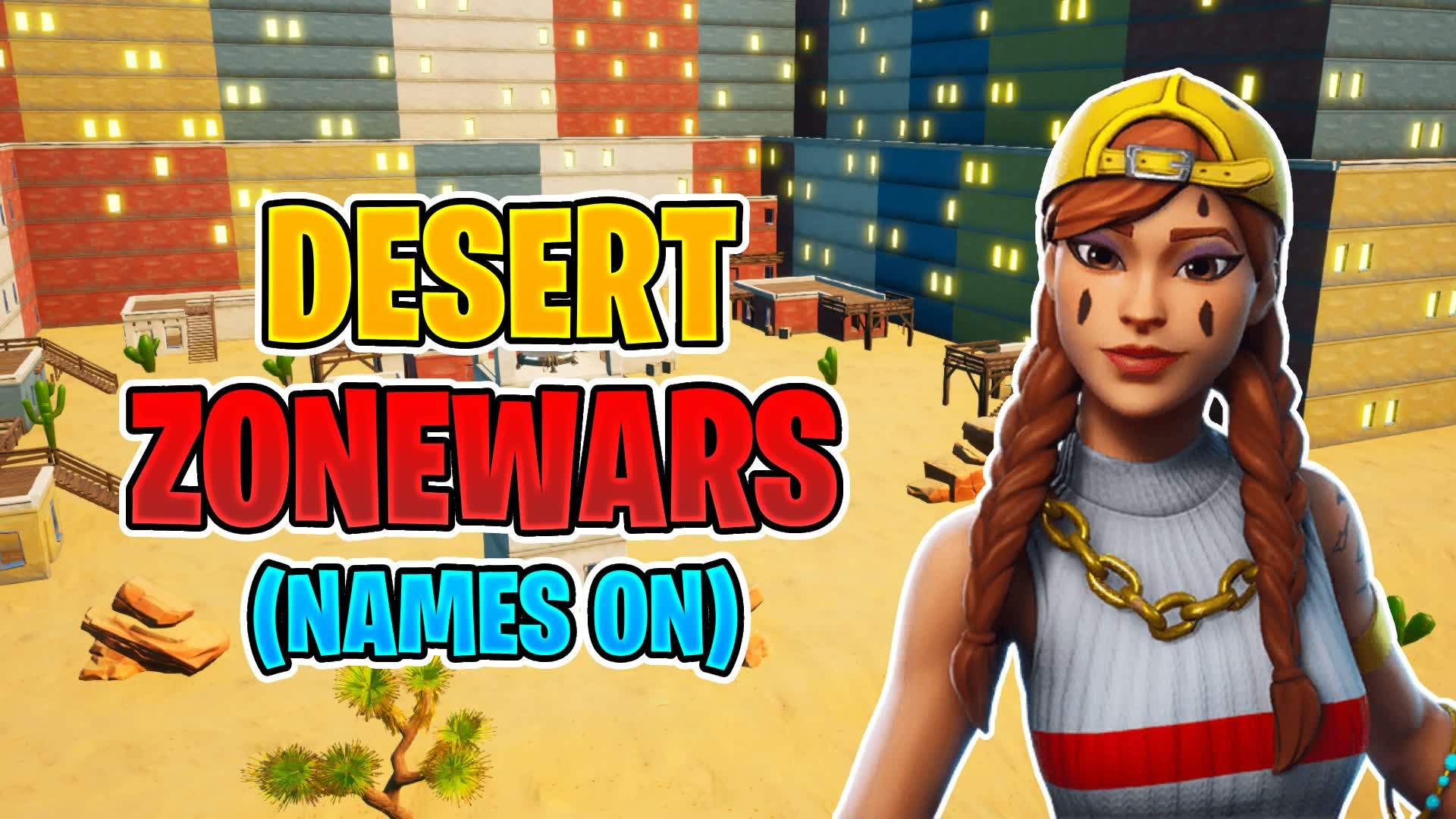 DESERT ZONEWARS (NAMES ON) 🔥