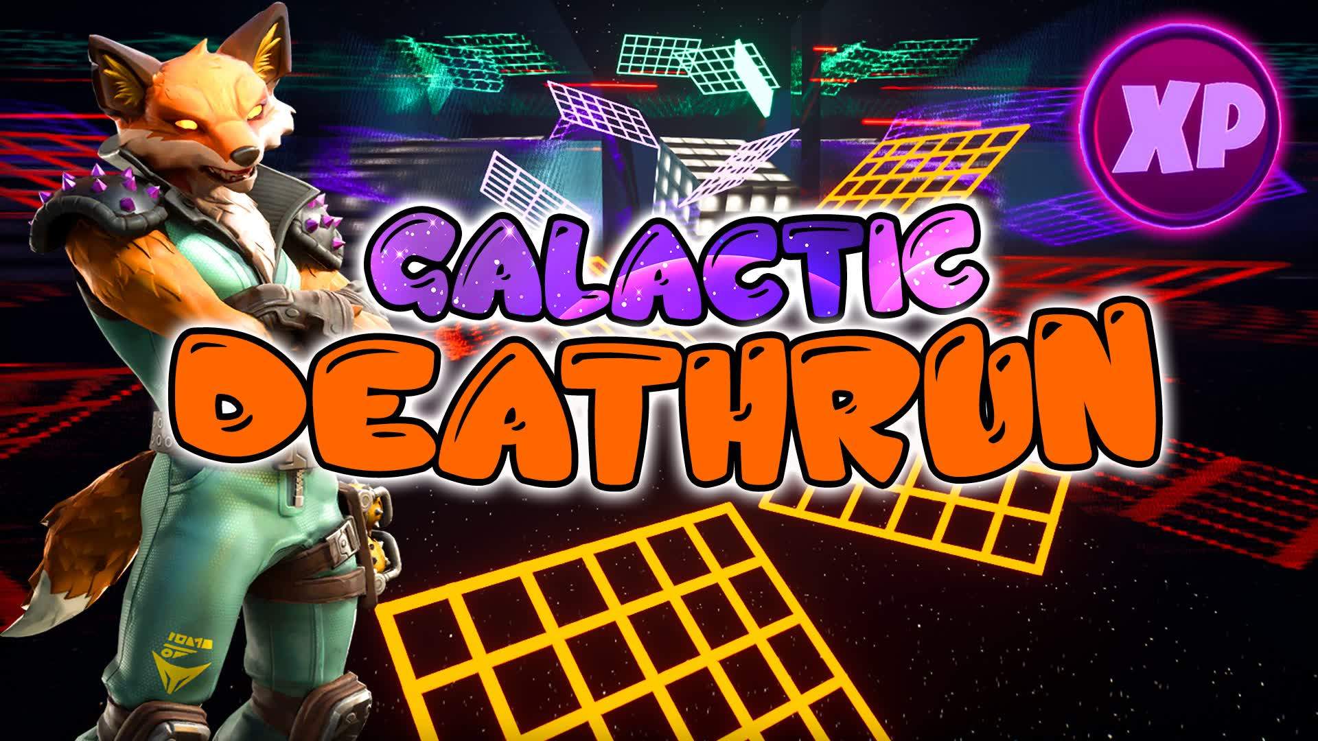 GALACTIC DEATHRUN PARKOUR + MOVING BLOCK