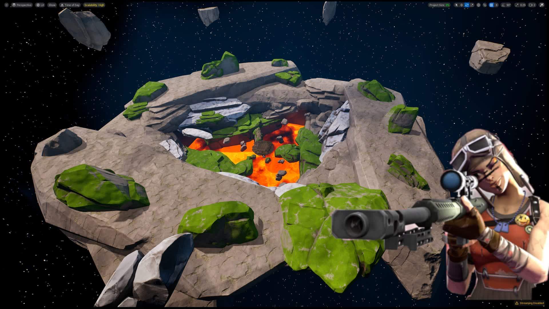 GunGame - OneShot - Space Arena - FFA