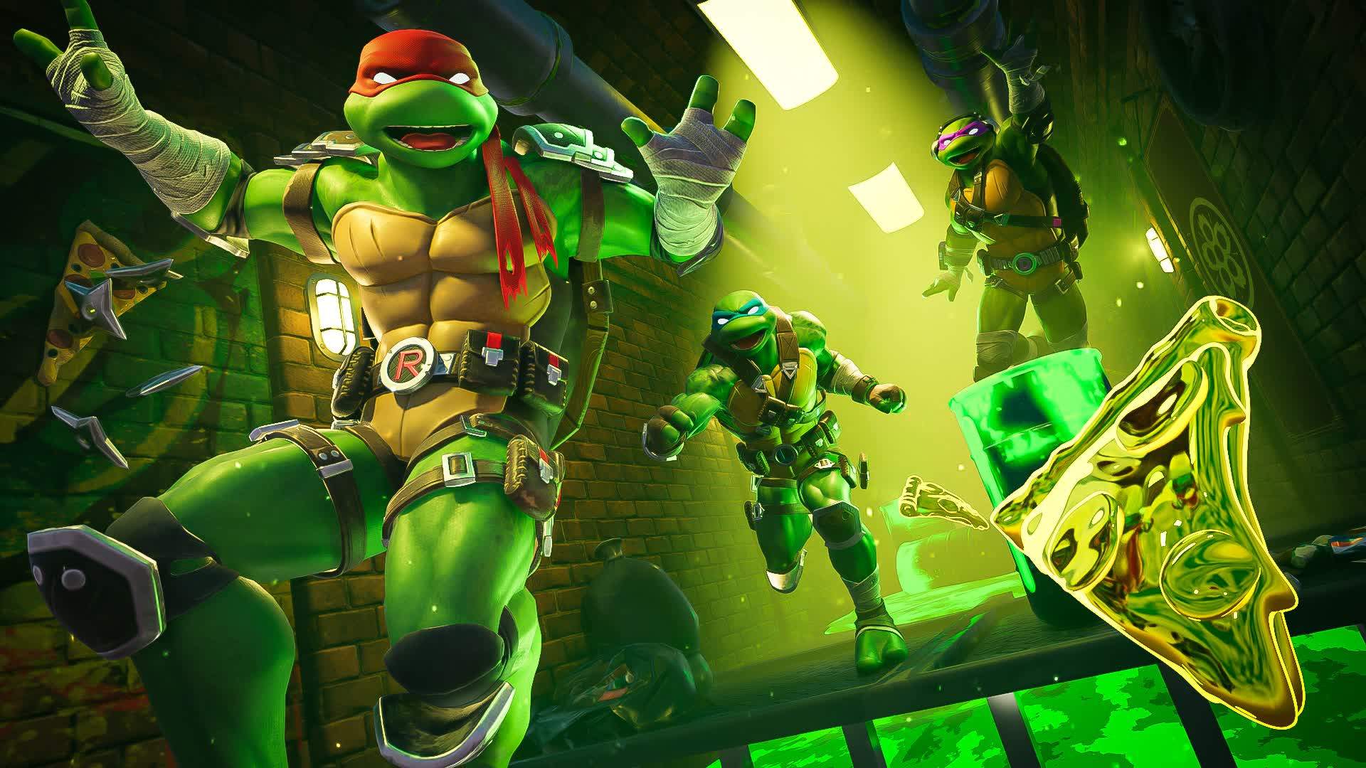 TMNT Pizza Parkour! π