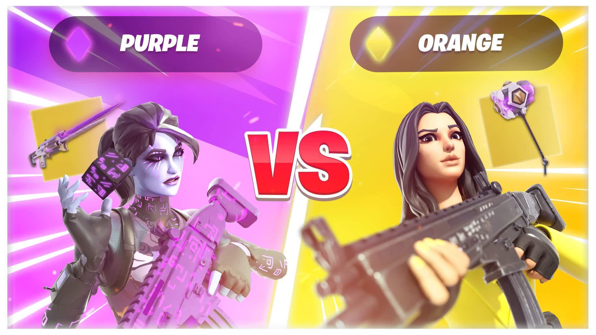 🧡Orange vs💜Purple: Team Battle(Mythic)