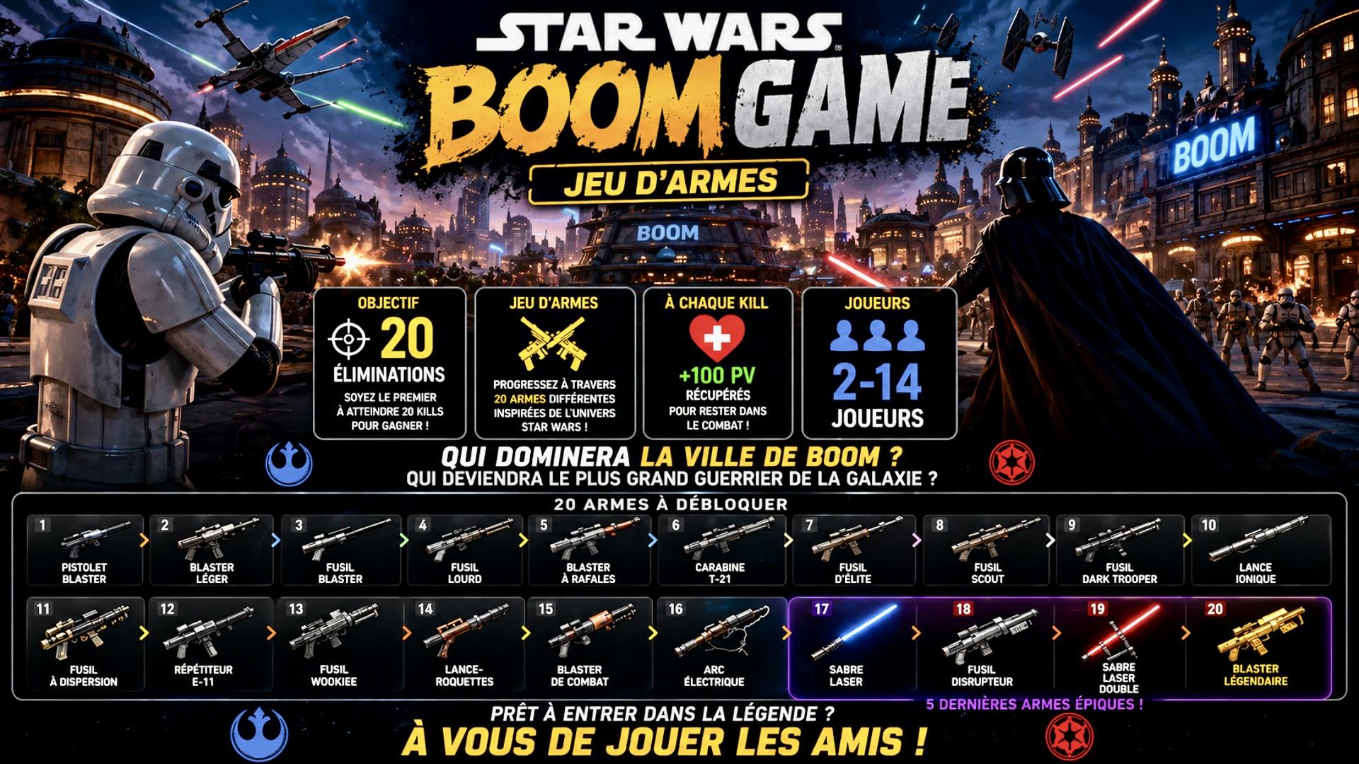 STAR WARS: BOOM GAME