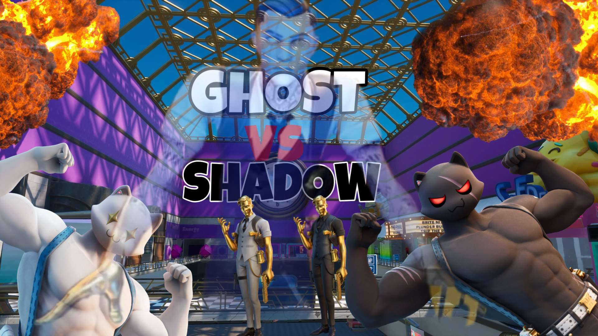 GHOST VS SHADOW MALL WARS