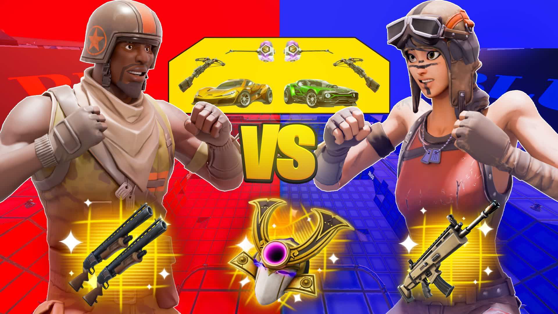 PRO RED VS BLUE HERO🔴🔵