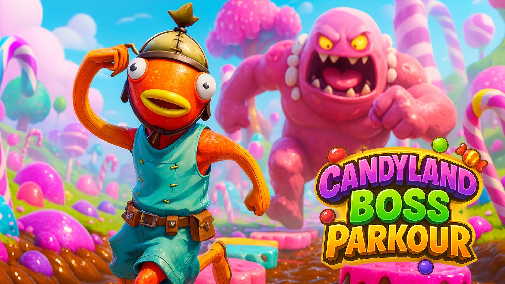CANDYLAND 🍭 BOSS PARKOUR 🍬