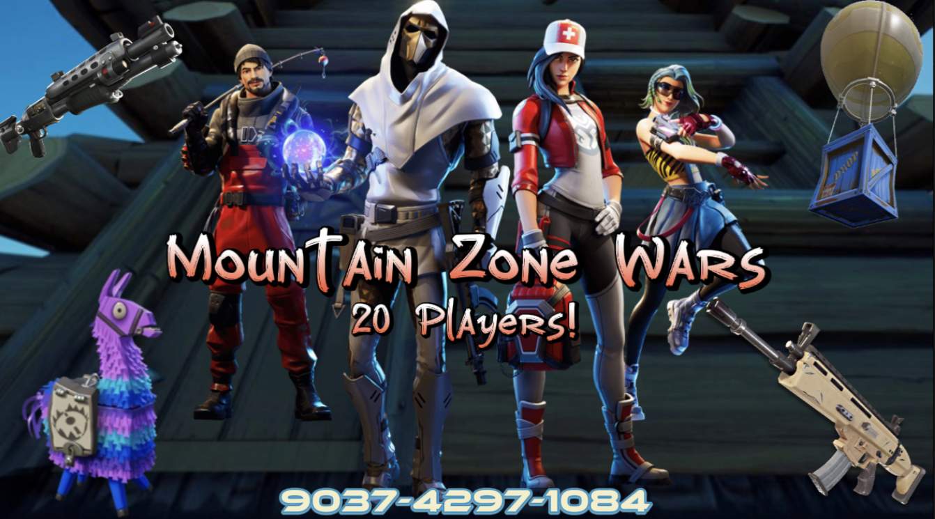 *20 PLAYERS* MOUNTAIN ZONE WARS