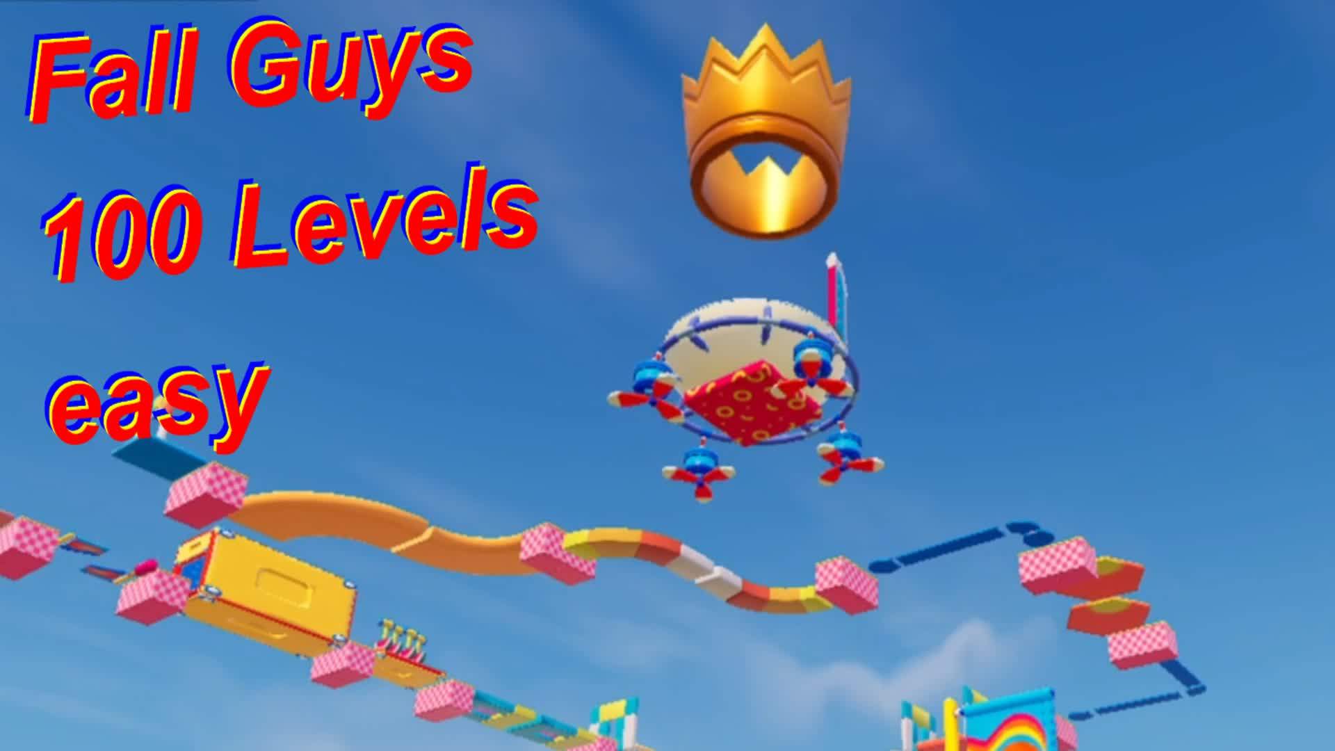 Fall Guys 100 levels easy