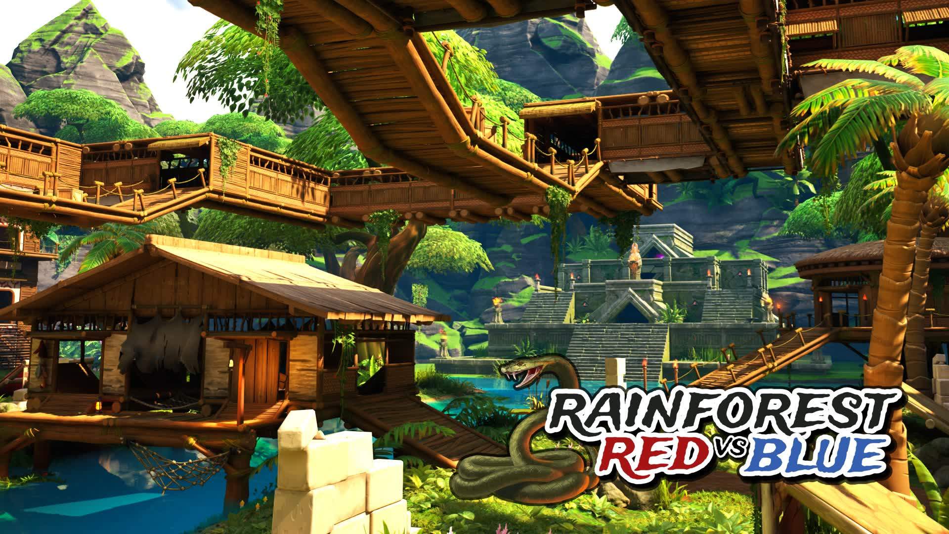 🌴RAINFOREST RED vs BLUE