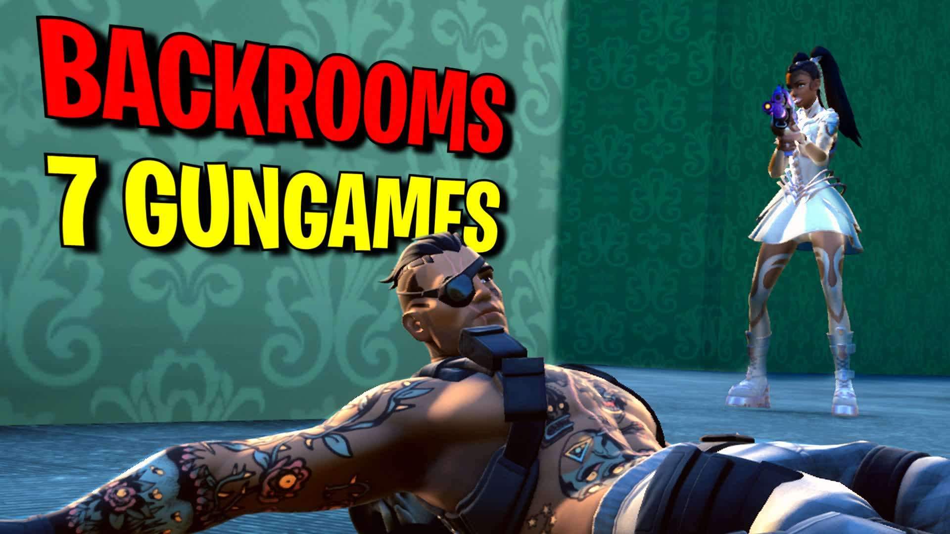 ⭐ THE 7 BACKROOMS GUNGAME ⭐