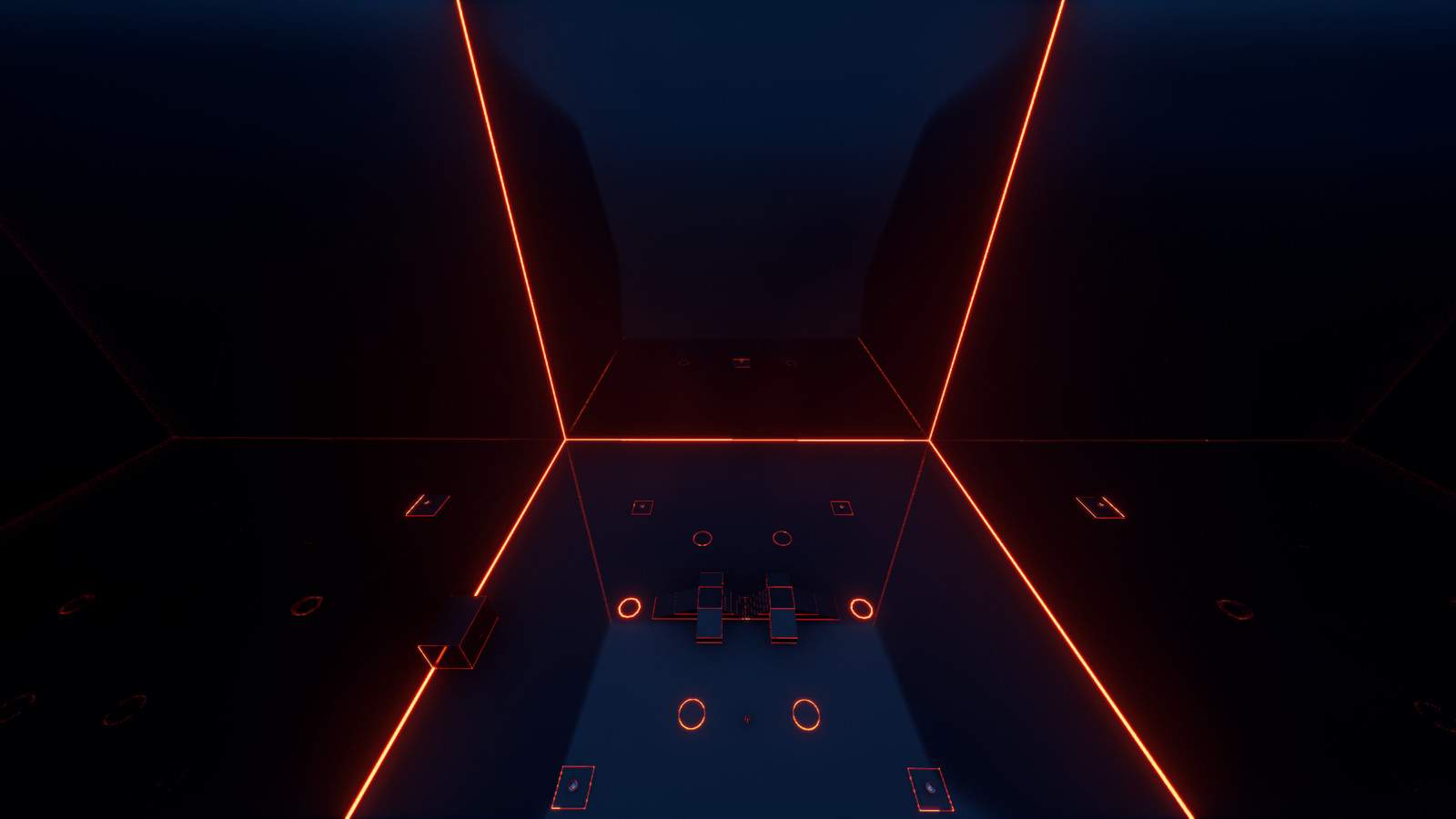 1v1 Ultimate Neon Map