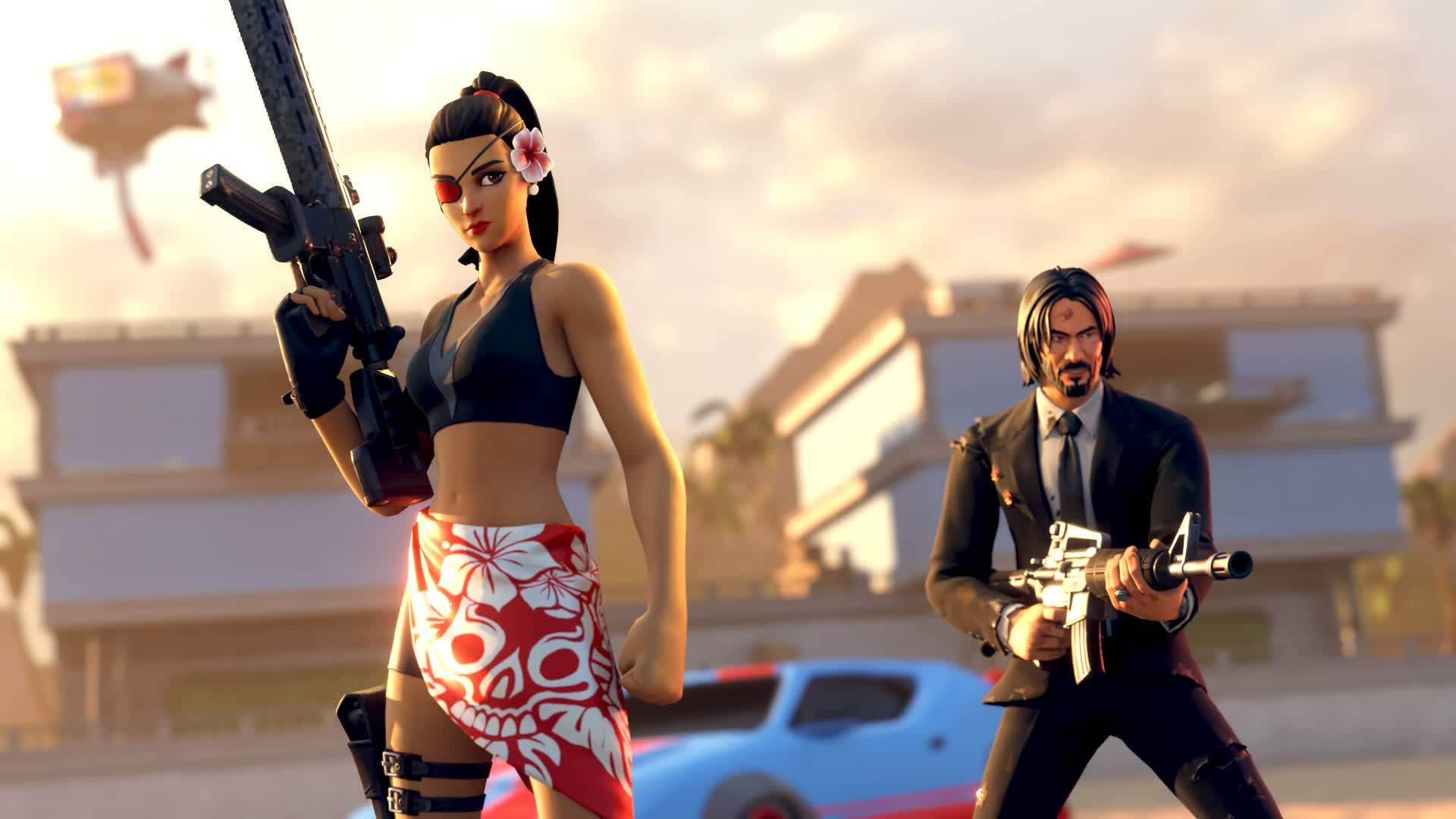 Miami Skies: Gun Game