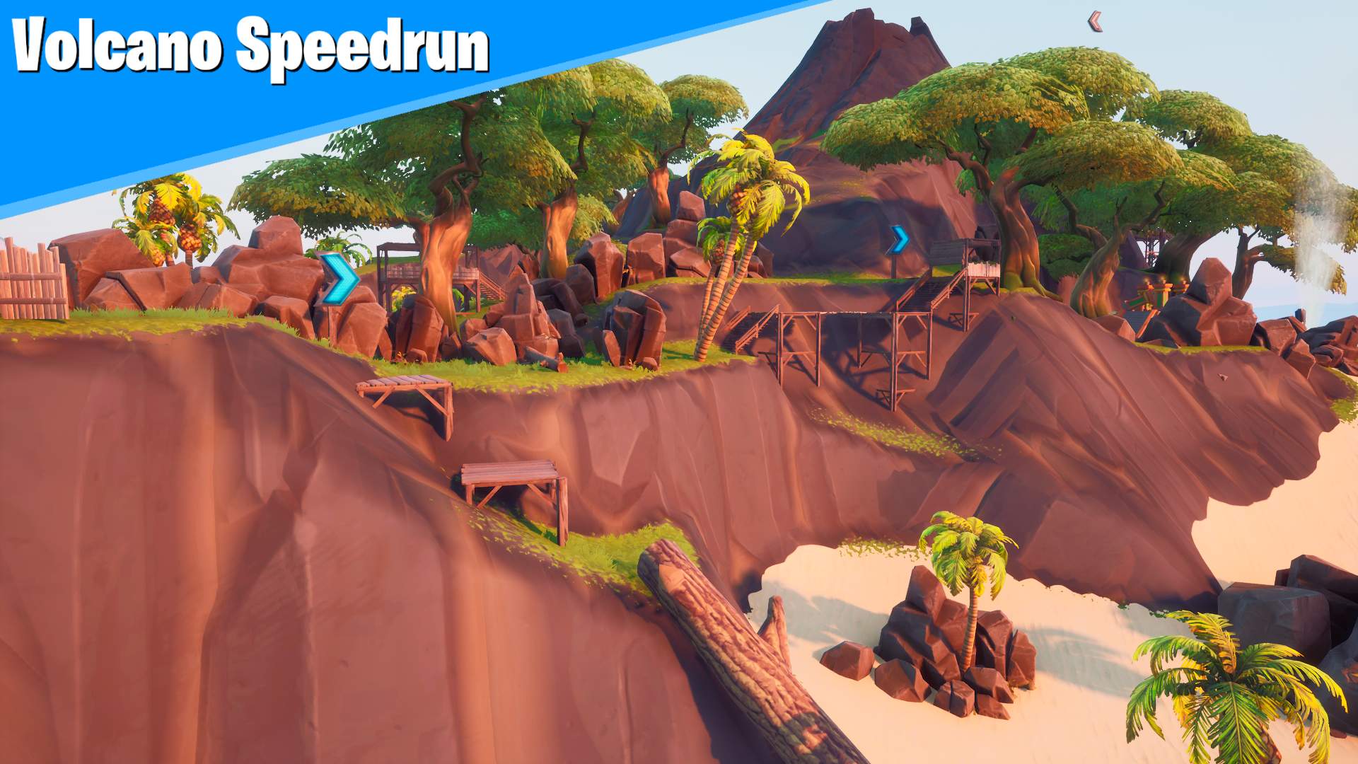 VOLCANO ISLAND SPEEDRUN