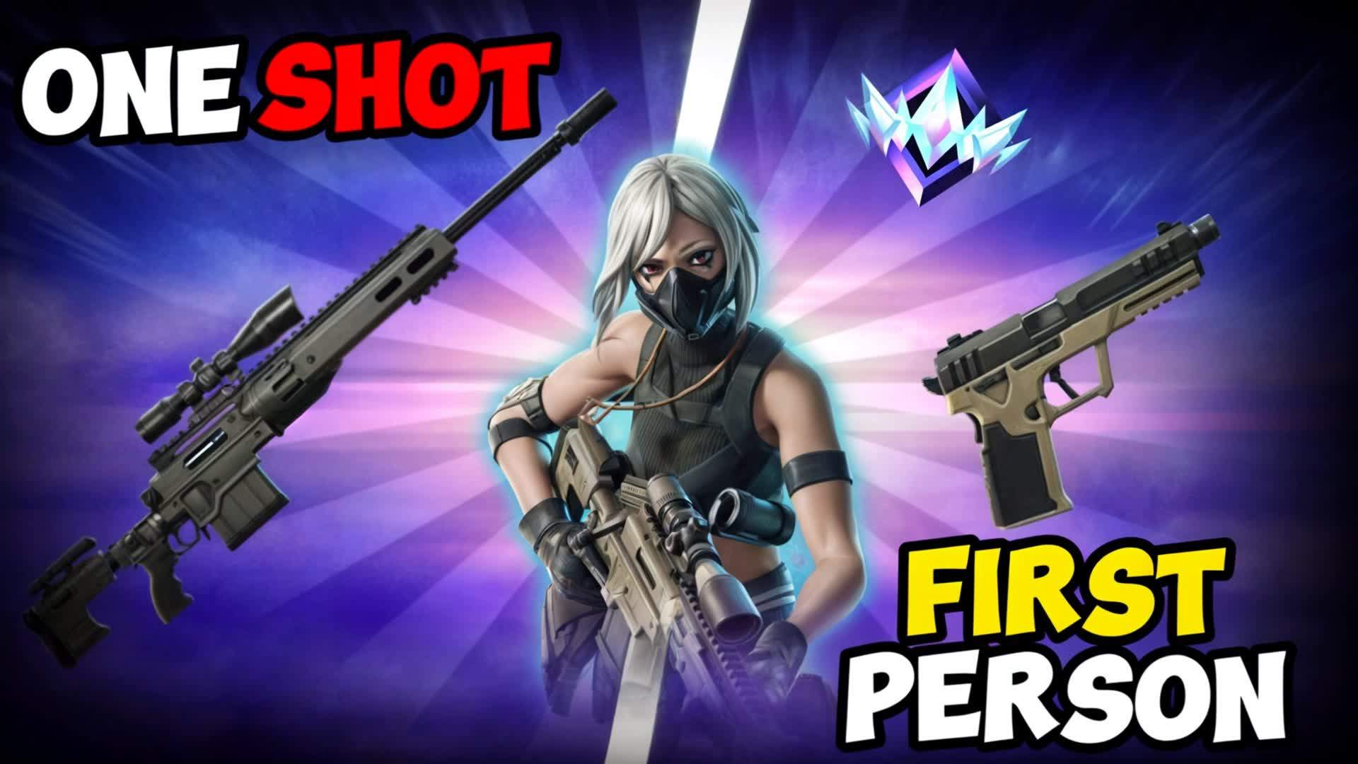 FIRST PERSON GUN GAME 🔫 ONE SHOT 🎯