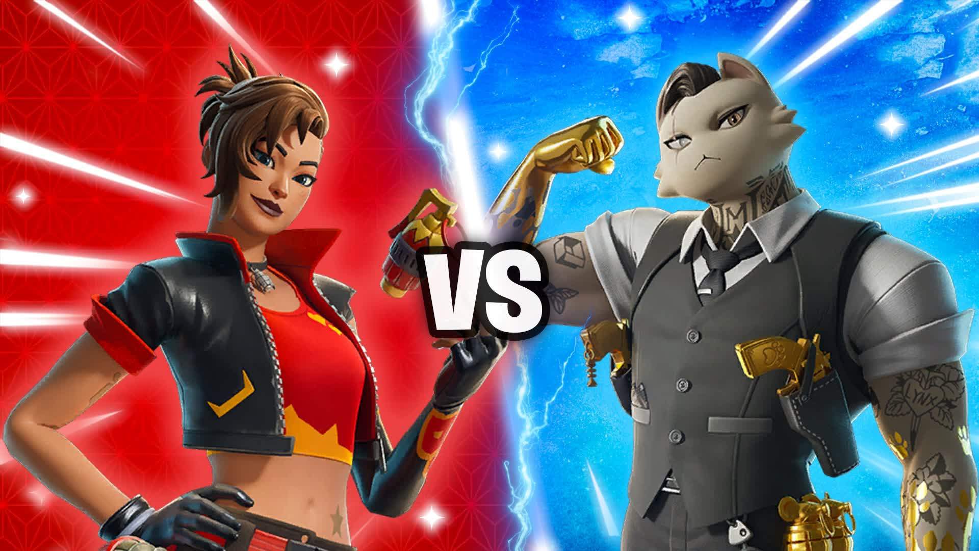 ⚡️🔴 RED VS BLUE HEROES ⚡️UPDATED x2