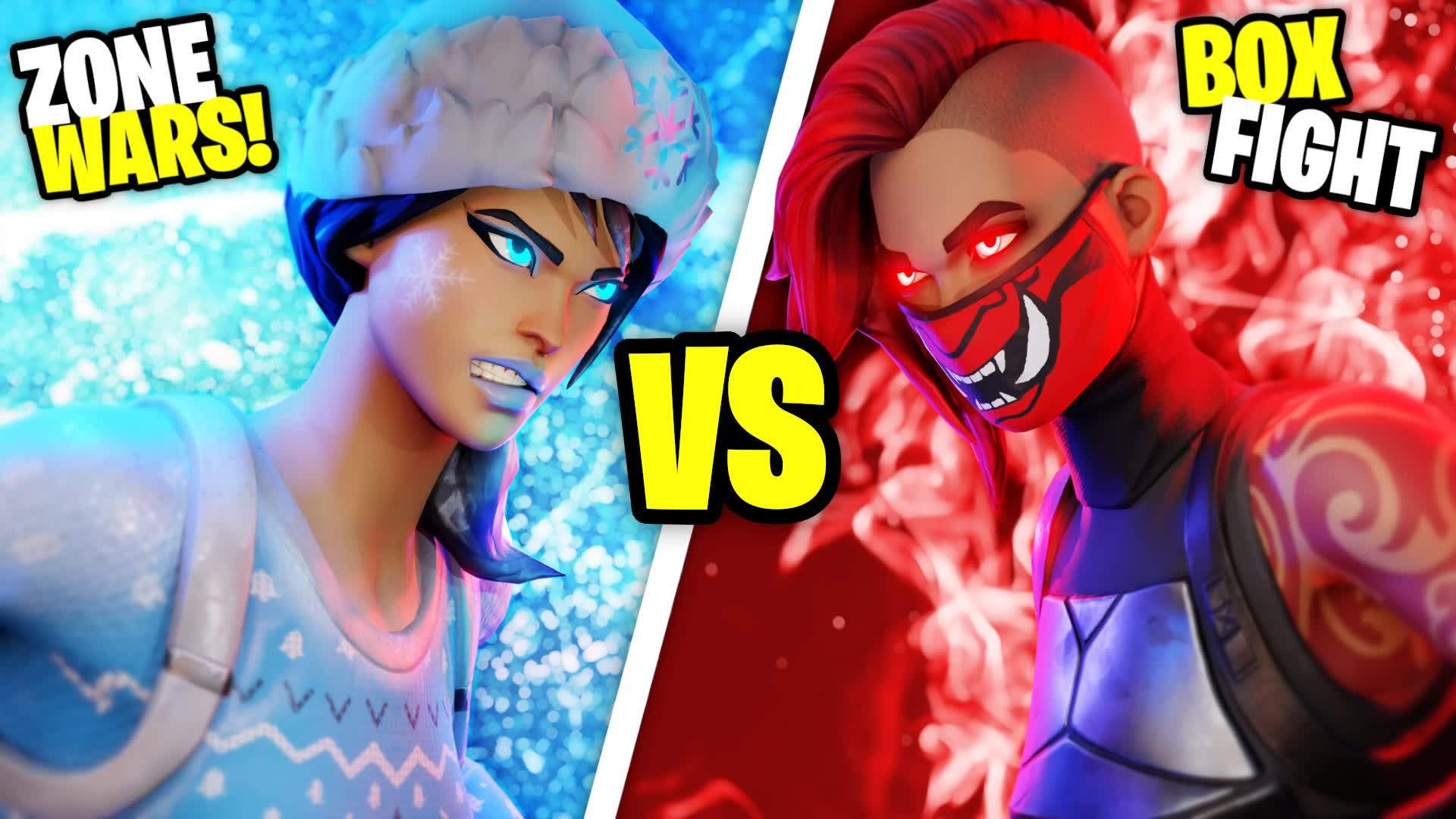 FIRE & ICE BOX FIGHT ZONE WARS