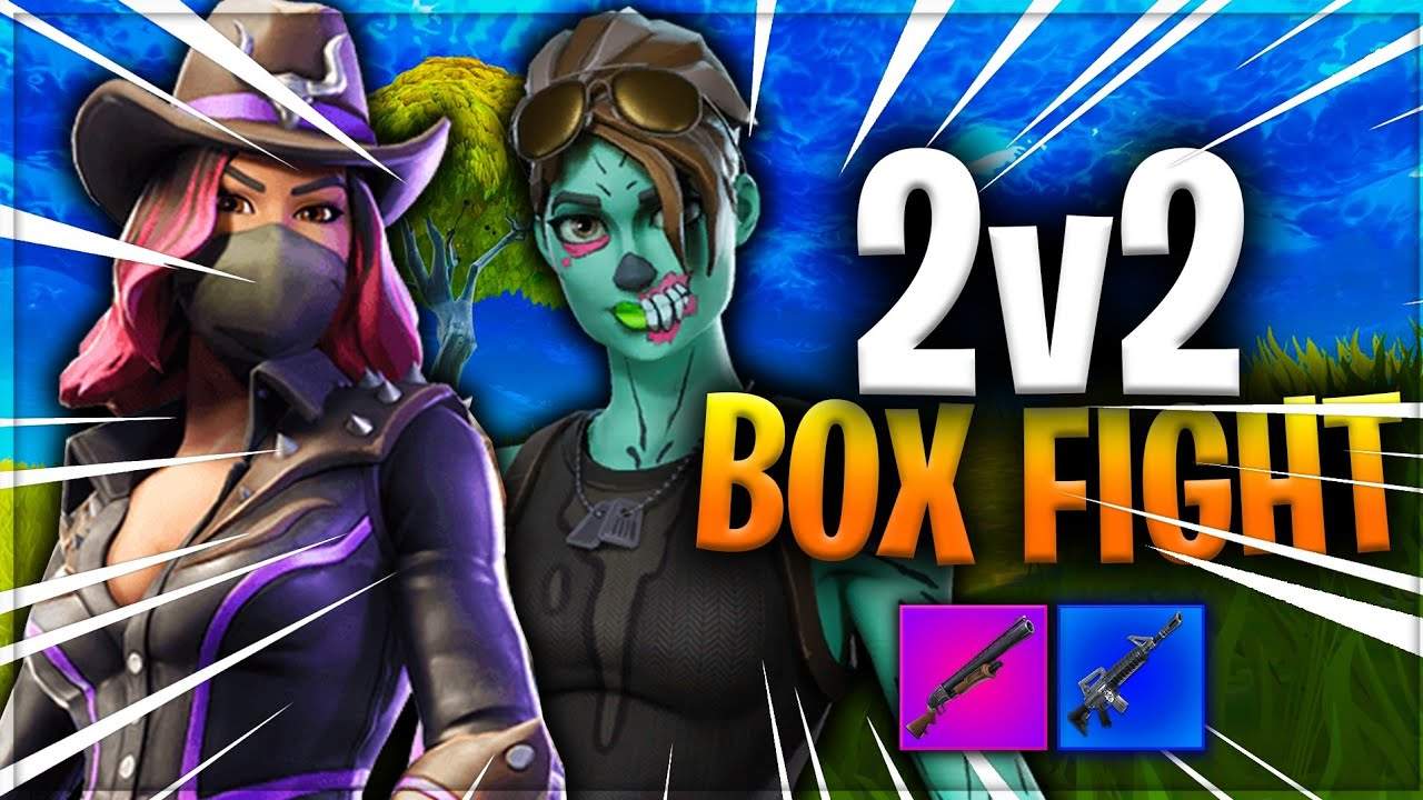 2V2 BOX-FIGHT MAP