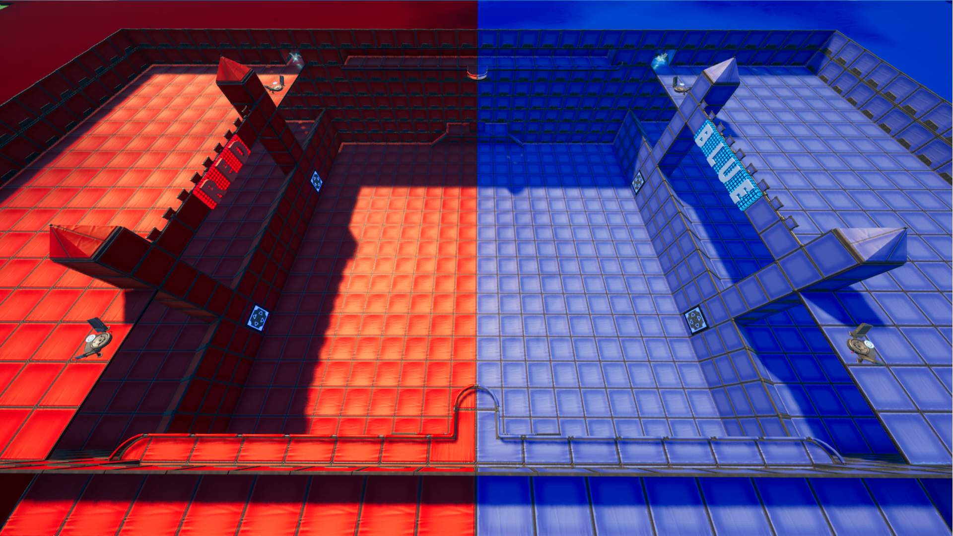 🔵Azul vs 🔴vermelho