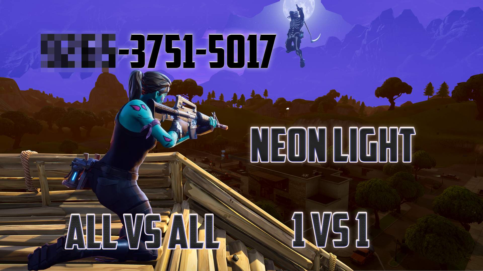 NEON LIGHT (ALL VS ALL)(1 VS 1)