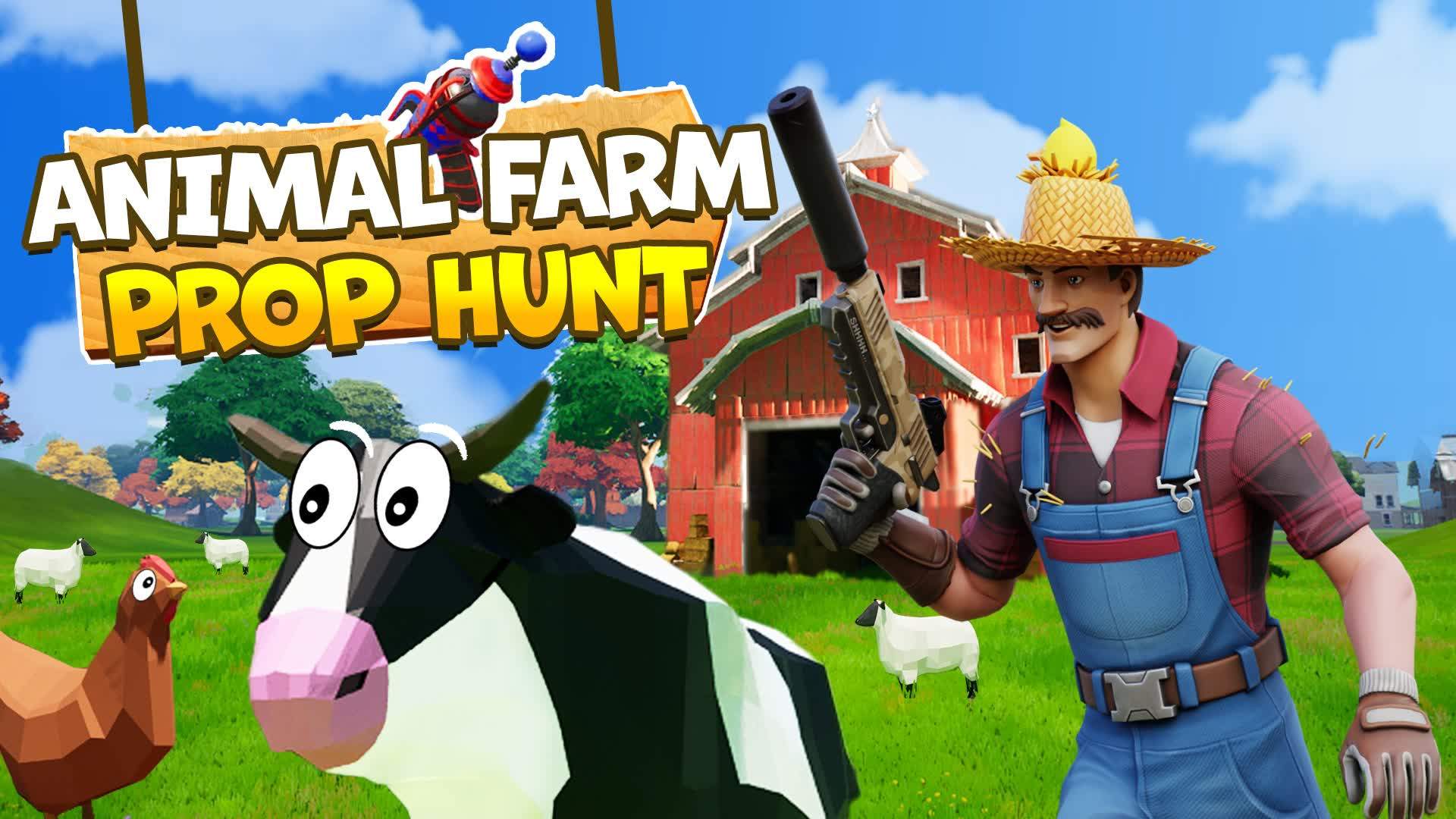 🐮ANIMAL FARM PROP HUNT 🎯