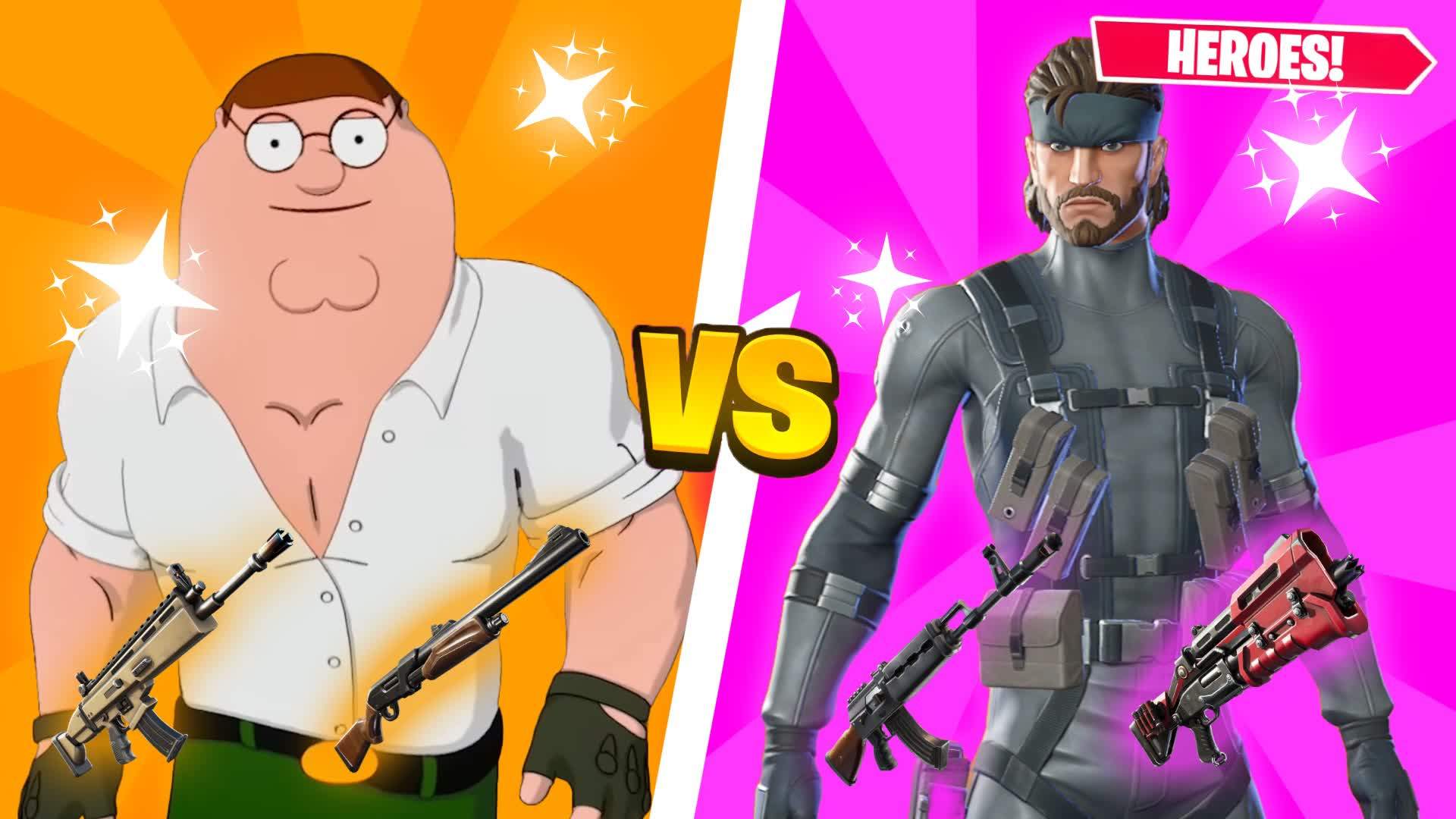 💪 PETER GRIFFIN VS SOLID SNAKE 🐍