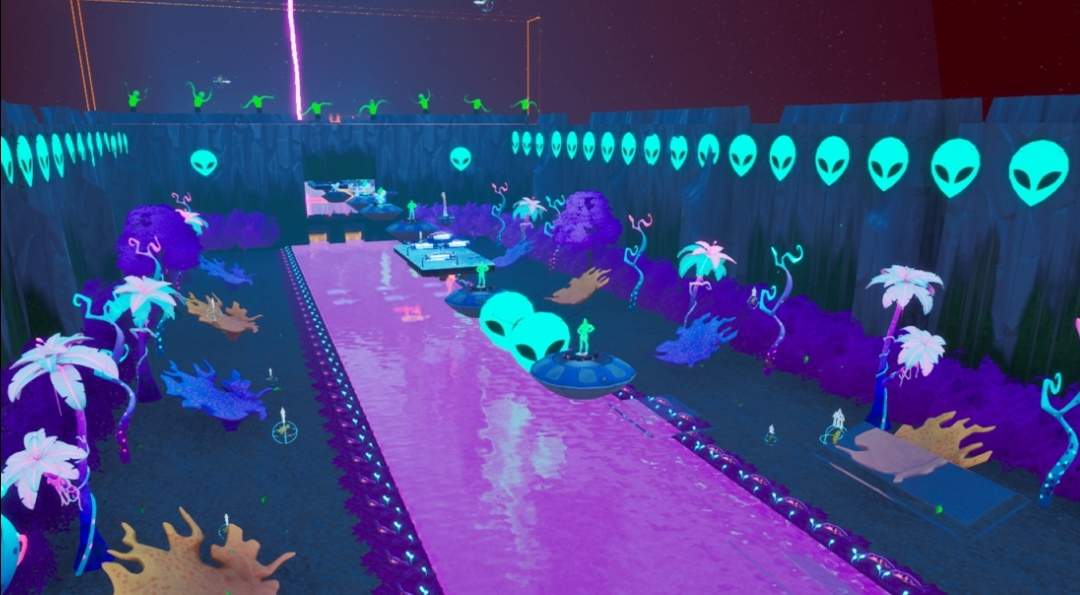 THE ALIEN WORLD DEATHRUN