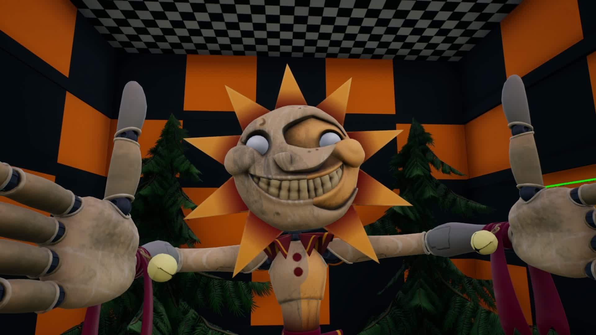 FnaF Sun's 100+lvl Deathrun