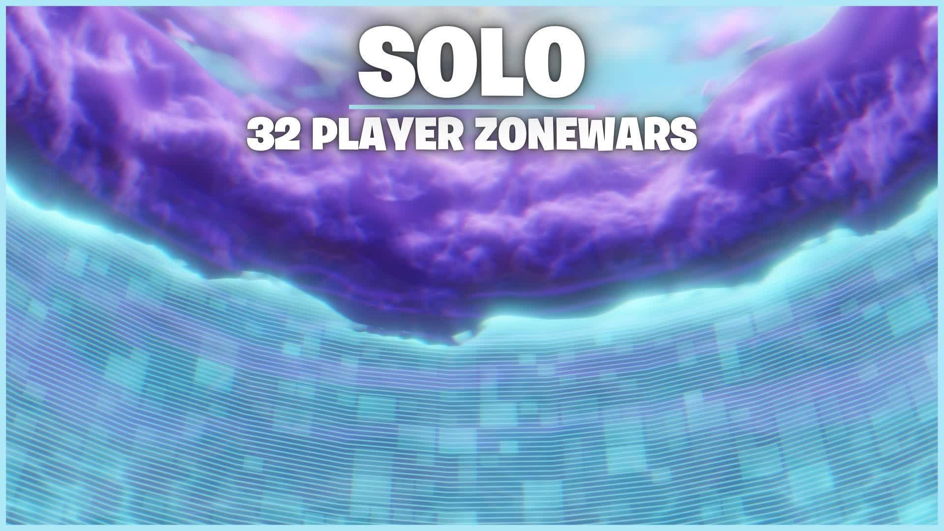 😎SOLO ZONEWARS😎 (32 PLAYERS)