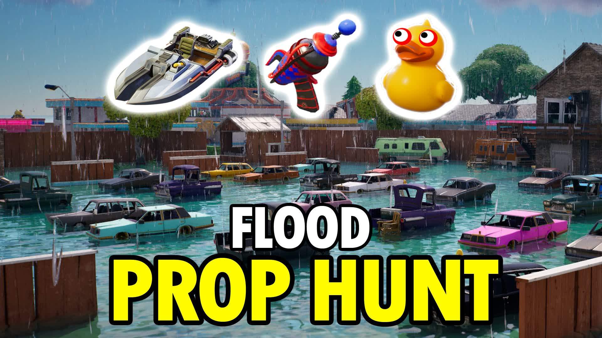 ESCONDITE FLOOD PROP HUNT CACHE CACHE