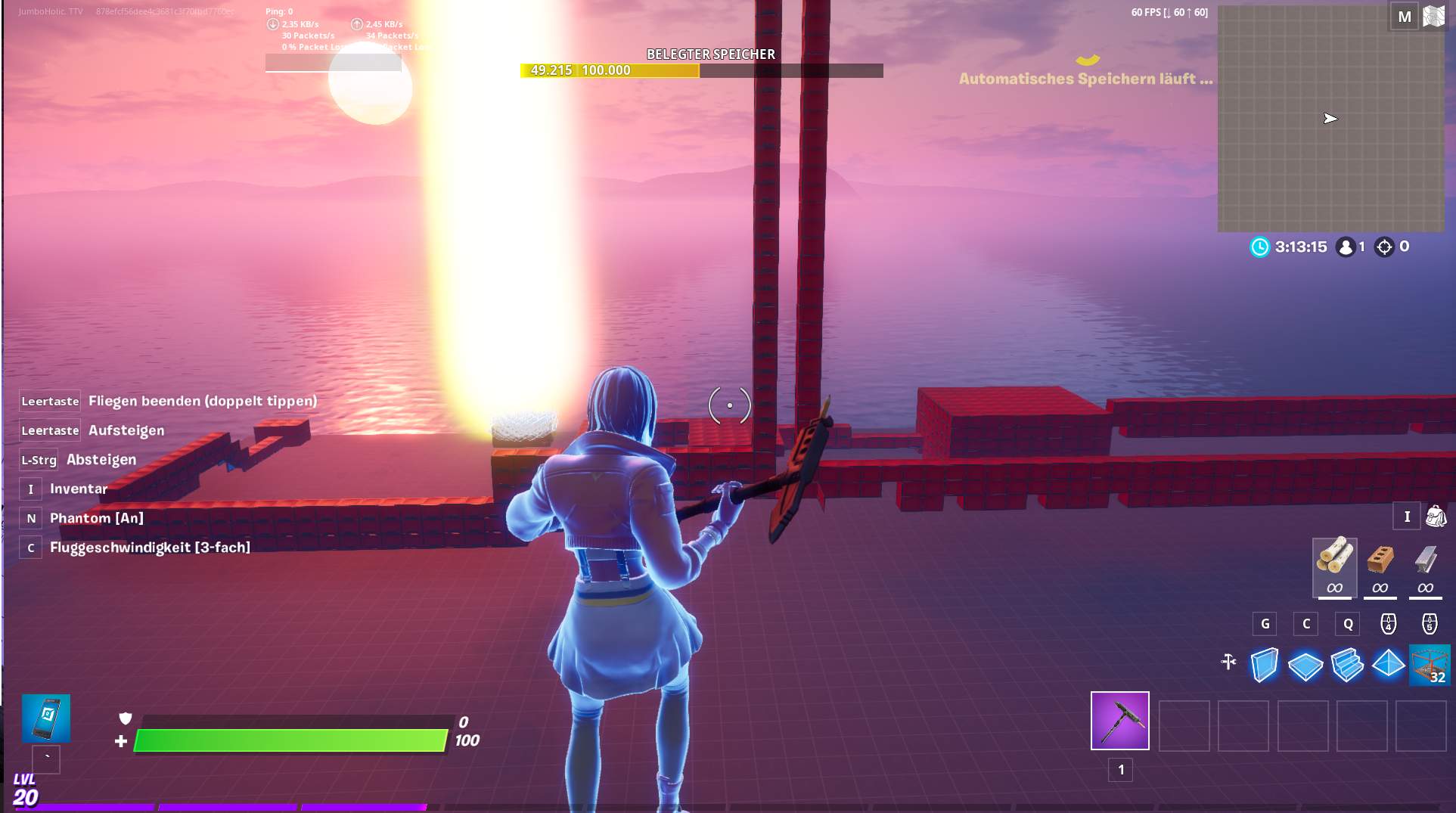 50 LEVEL DEFAULT DEATHRUN :)