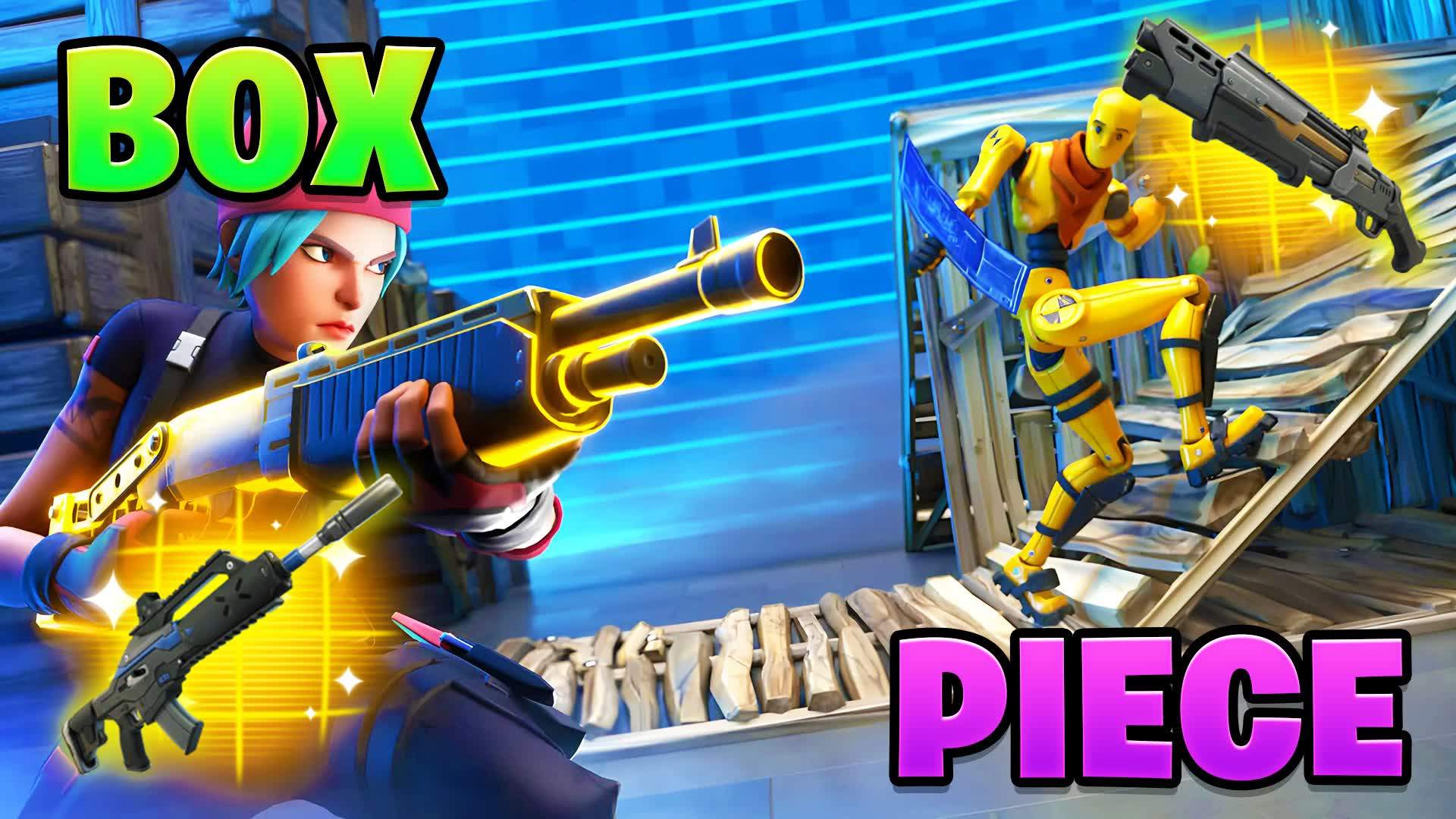 INFINITE PIECE & BOX FIGHT📦FIRST PERSON
