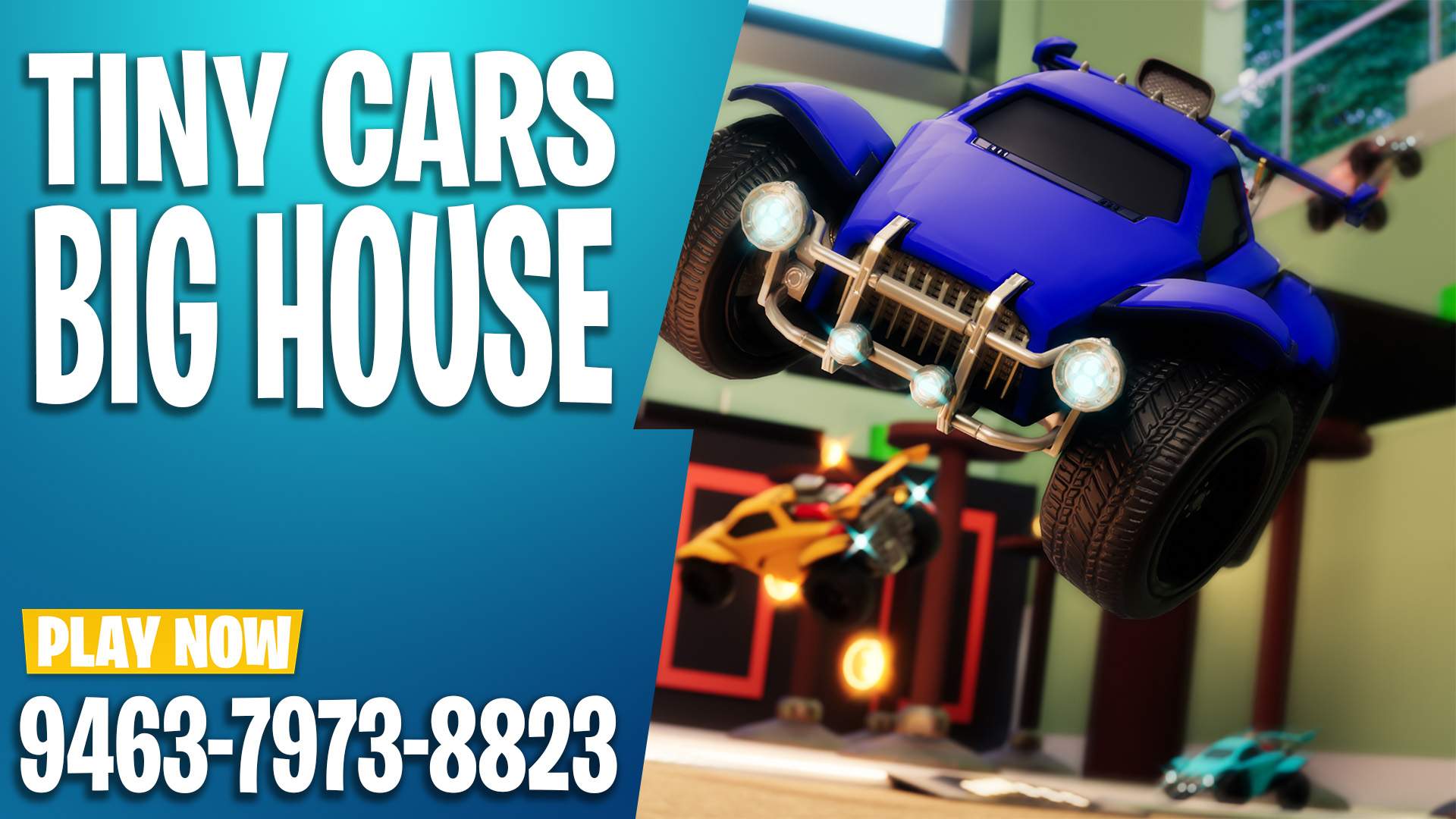 🏎TINY CARS, BIG HOUSE!🏡