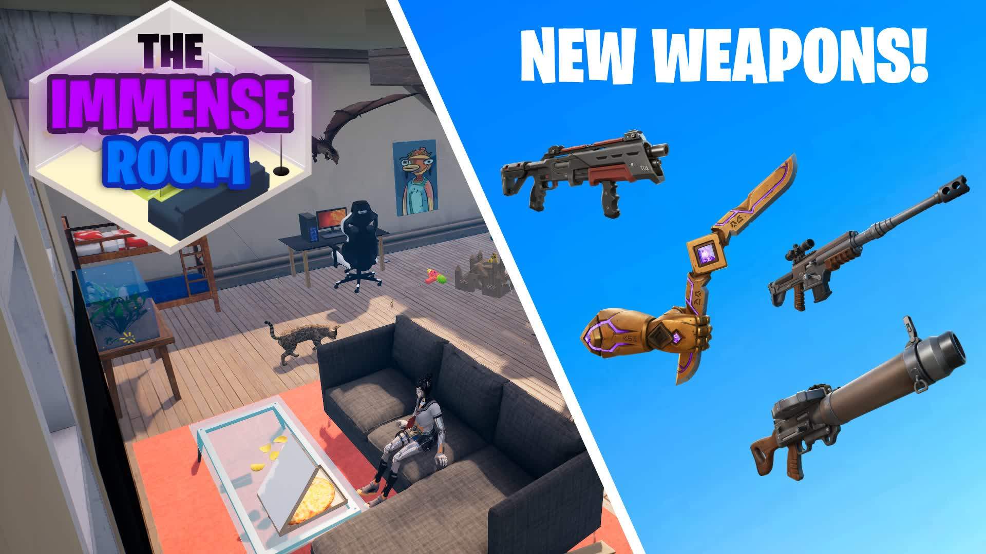 🛏️THE IMMENSE ROOM 2.0 NEW UPDATE!🔫