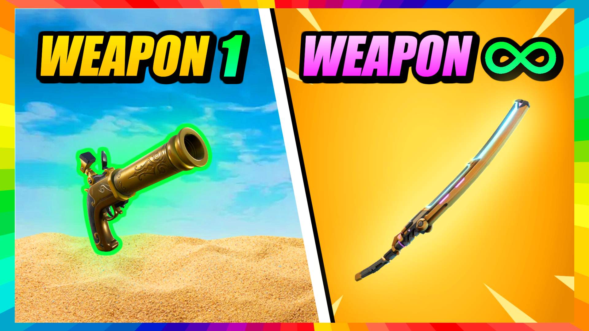 THE BEACH🏝 INFINITE ONE SHOT GUN GAME