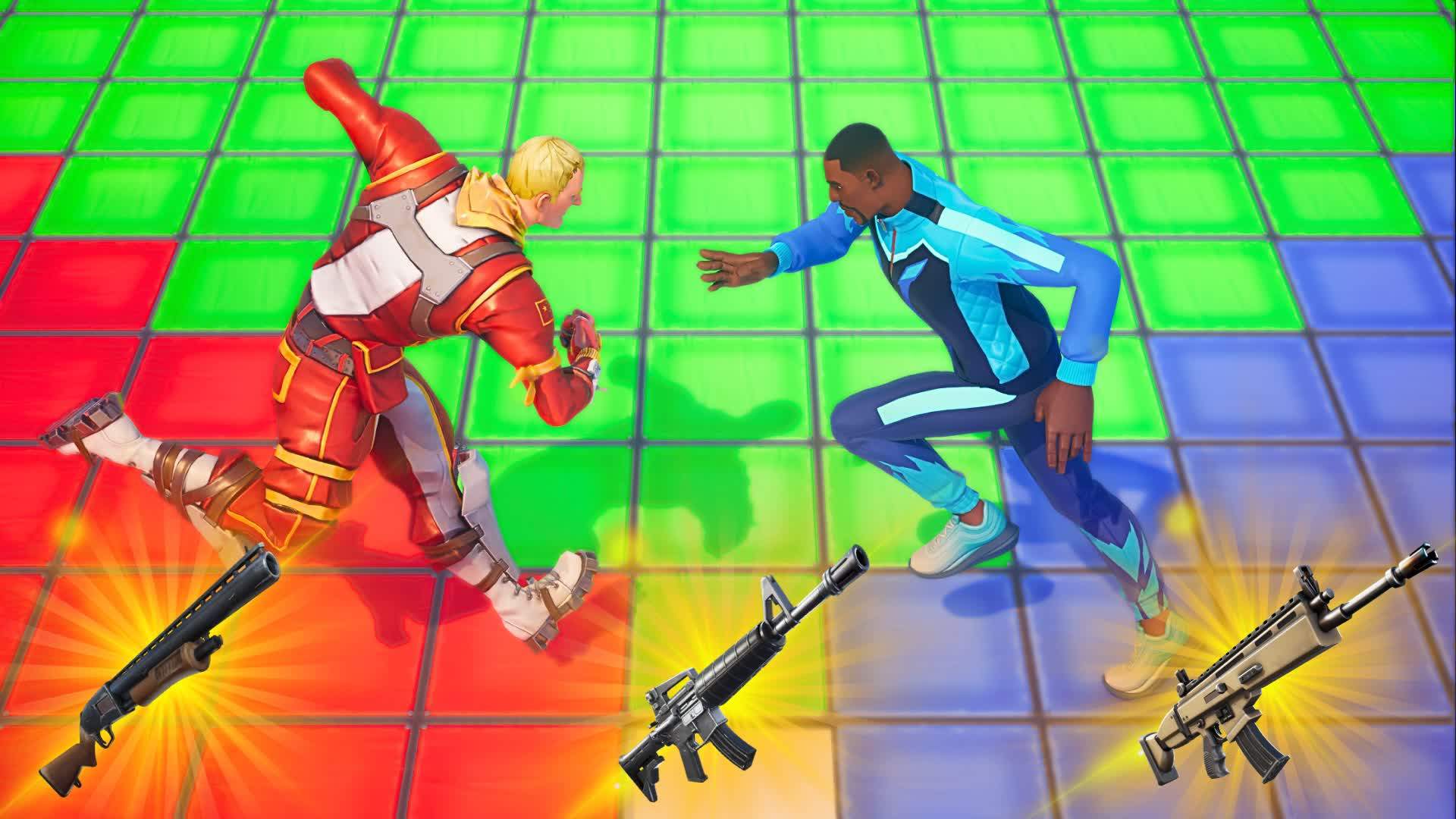 COLOR WAR RED VS BLUE