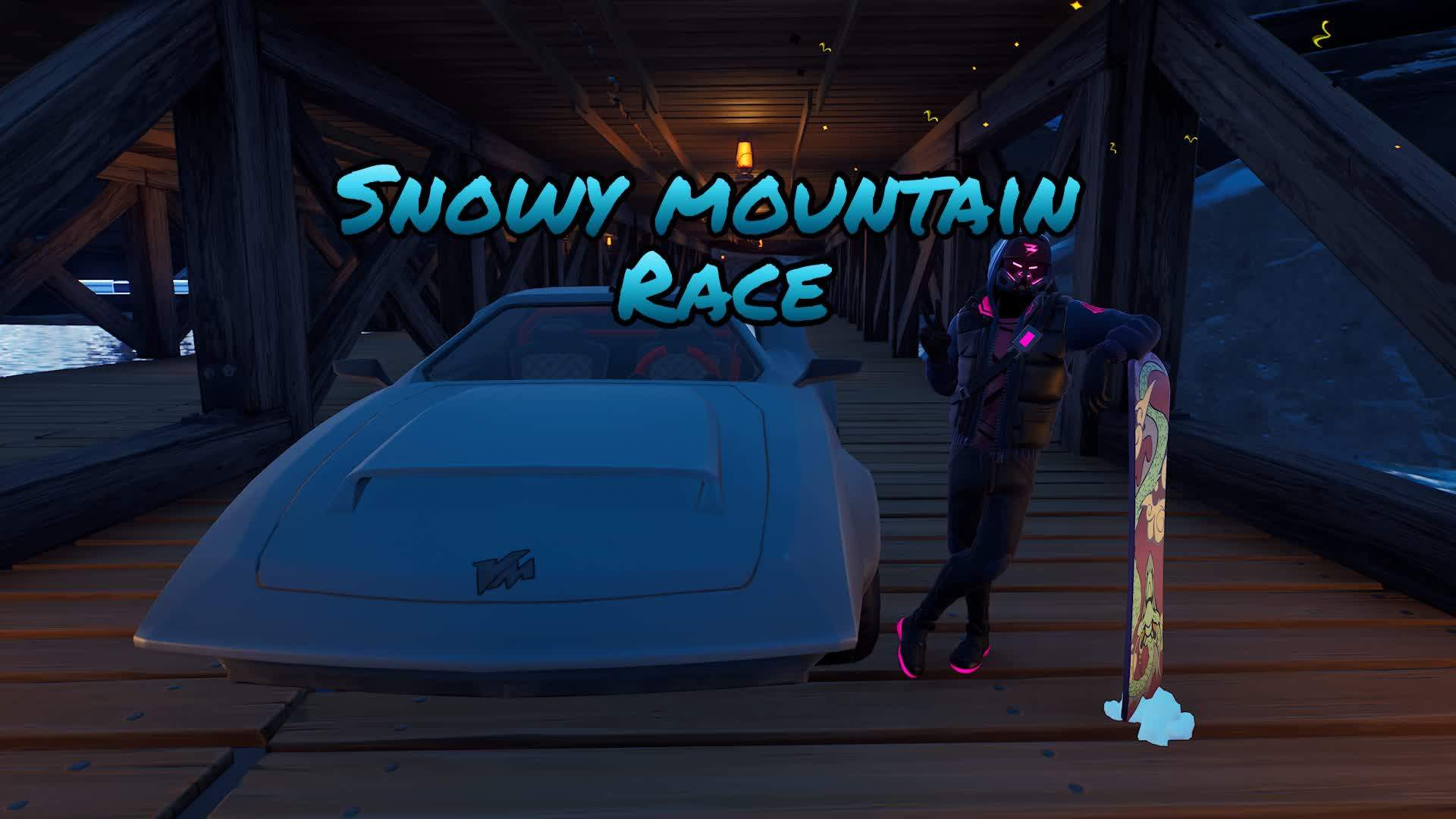 Snowy Mountain Race❄️